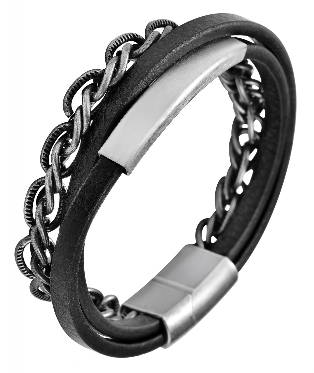 Adelia´s Edelstahlarmband »Unisex Armband aus Edelstahl«