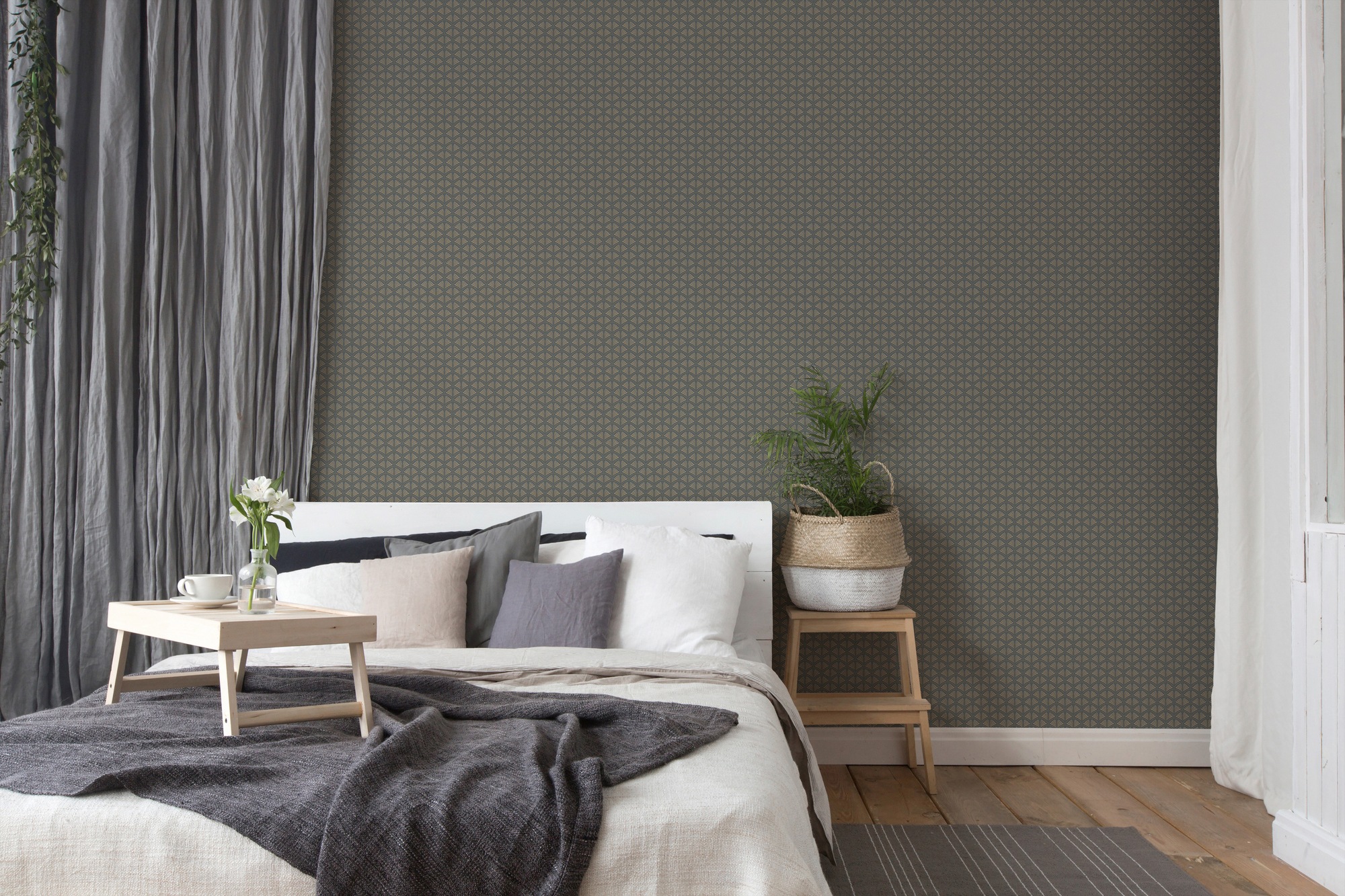 A.S. Création Vliestapete »Trendwall«, gemustert-Motiv-abstrakt, Glitzertapete Tapete Art Deco Tapeten Wohnzimmer Schlafzimmer Küche