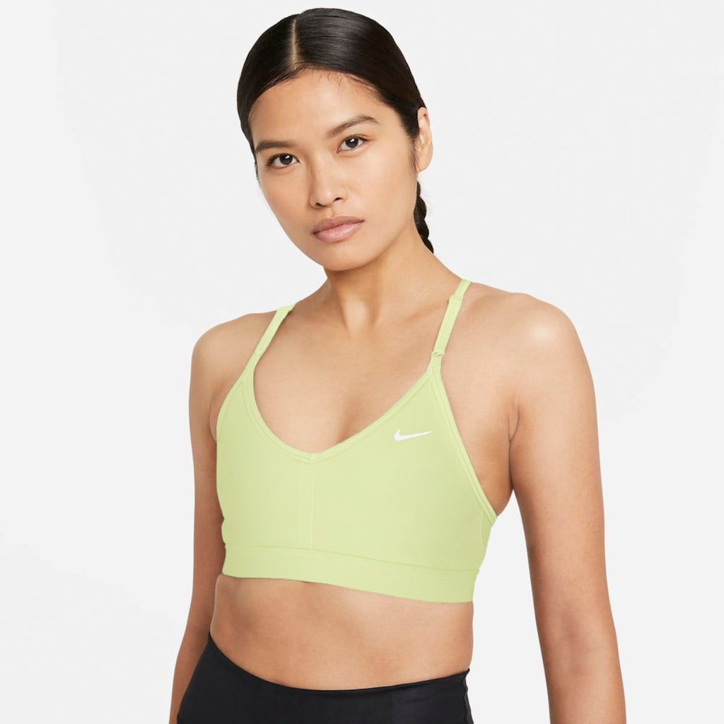 Nike Sport-BH »INDY WOMEN'S LIGHT-SUPPORT PADDED V-NECK SPORTS BRA«