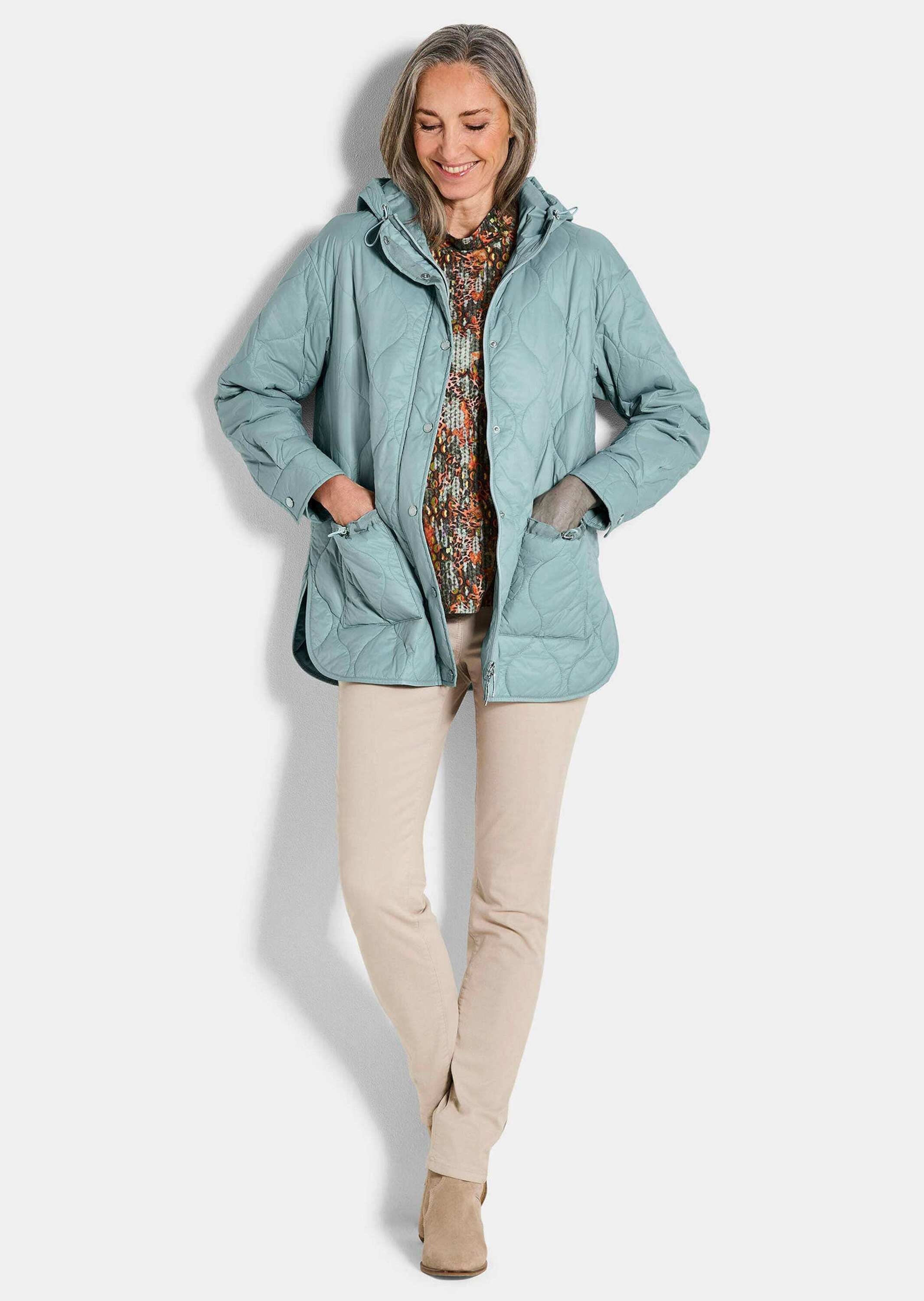 GOLDNER Steppjacke "Steppjacke im Overshirt-Look" günstig online kaufen
