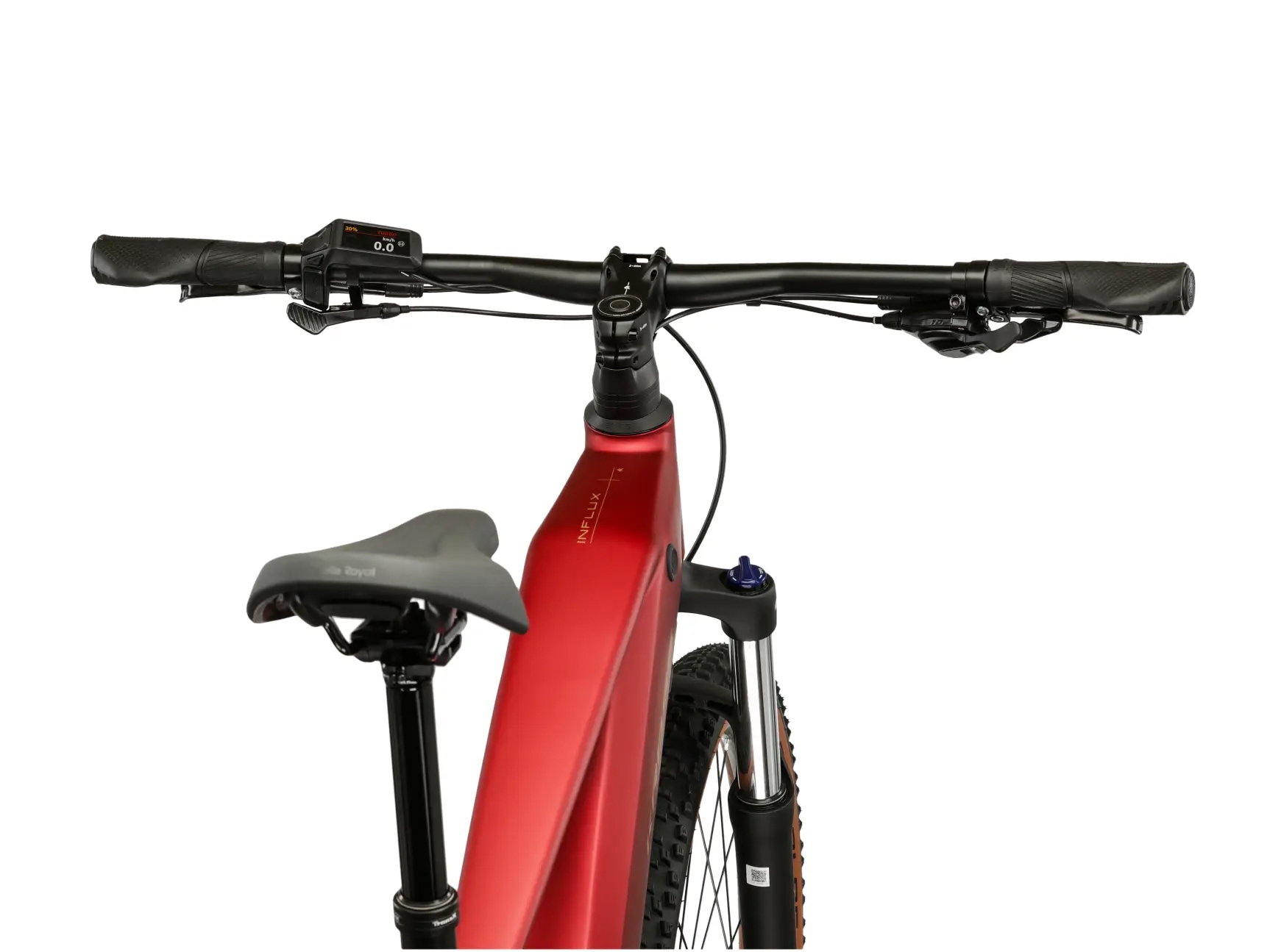 Kross »Influx Hybrid 3.0 21,3Ah / 800 Wh 29 Zoll rot 10 Gänge 2026« 10 Gang Shimano CUES U6000 Schaltwerk Kettenschaltung Mittelmotor 250 W