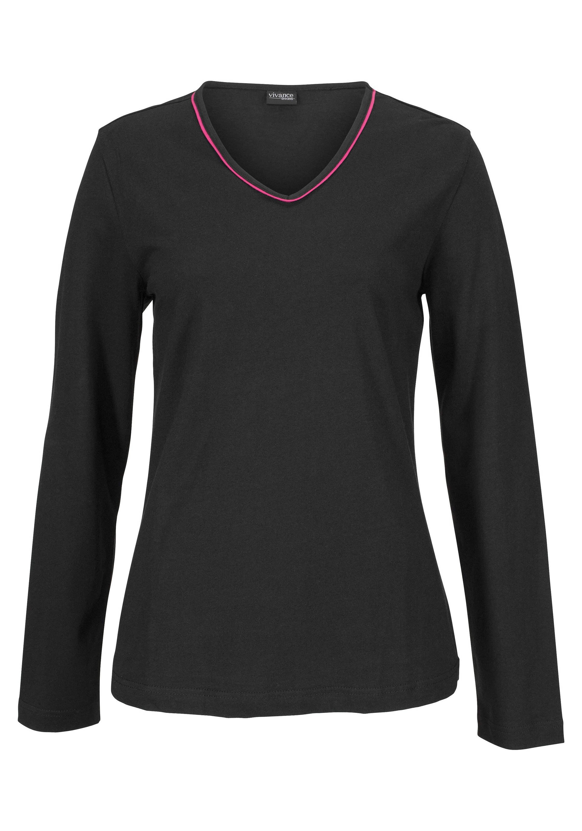 LASCANA Pyjama 2 Stk. tlg., mit kuscheliger Flanellhose günstig online kaufen