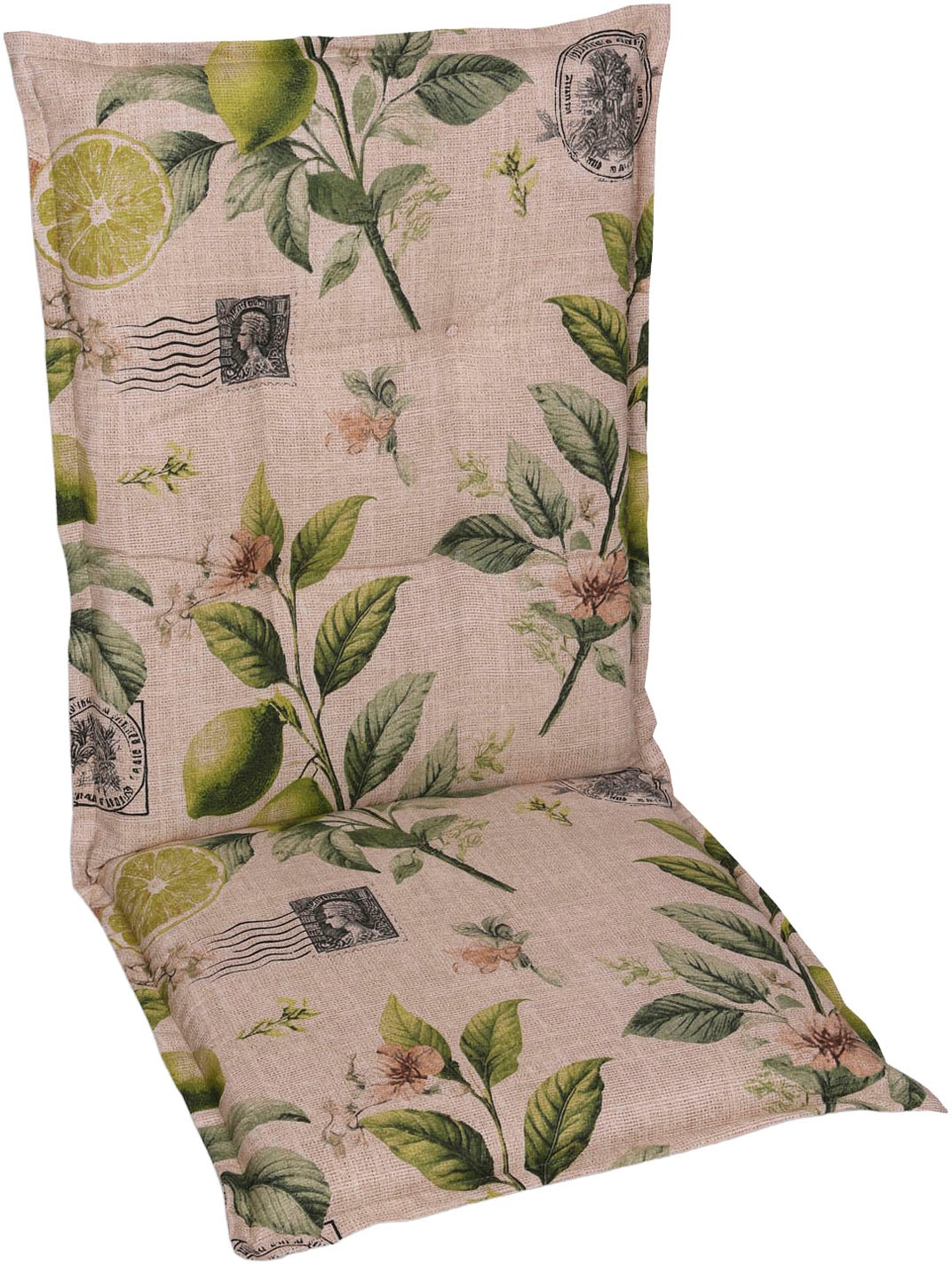 GO-DE Sesselauflage Lemon sand - Maße BxLxH ca.: 50 cm x 108 cm x 7 cm günstig online kaufen