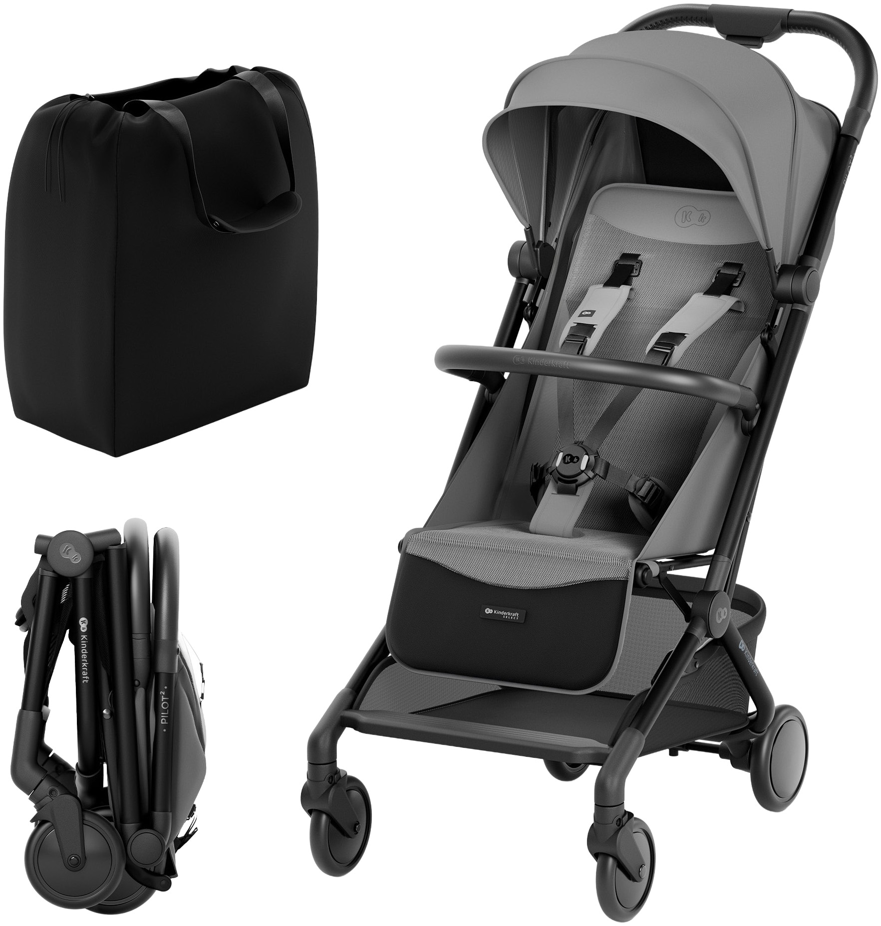 Kinderkraft Kinder-Buggy »PILOT 2« 22 kg