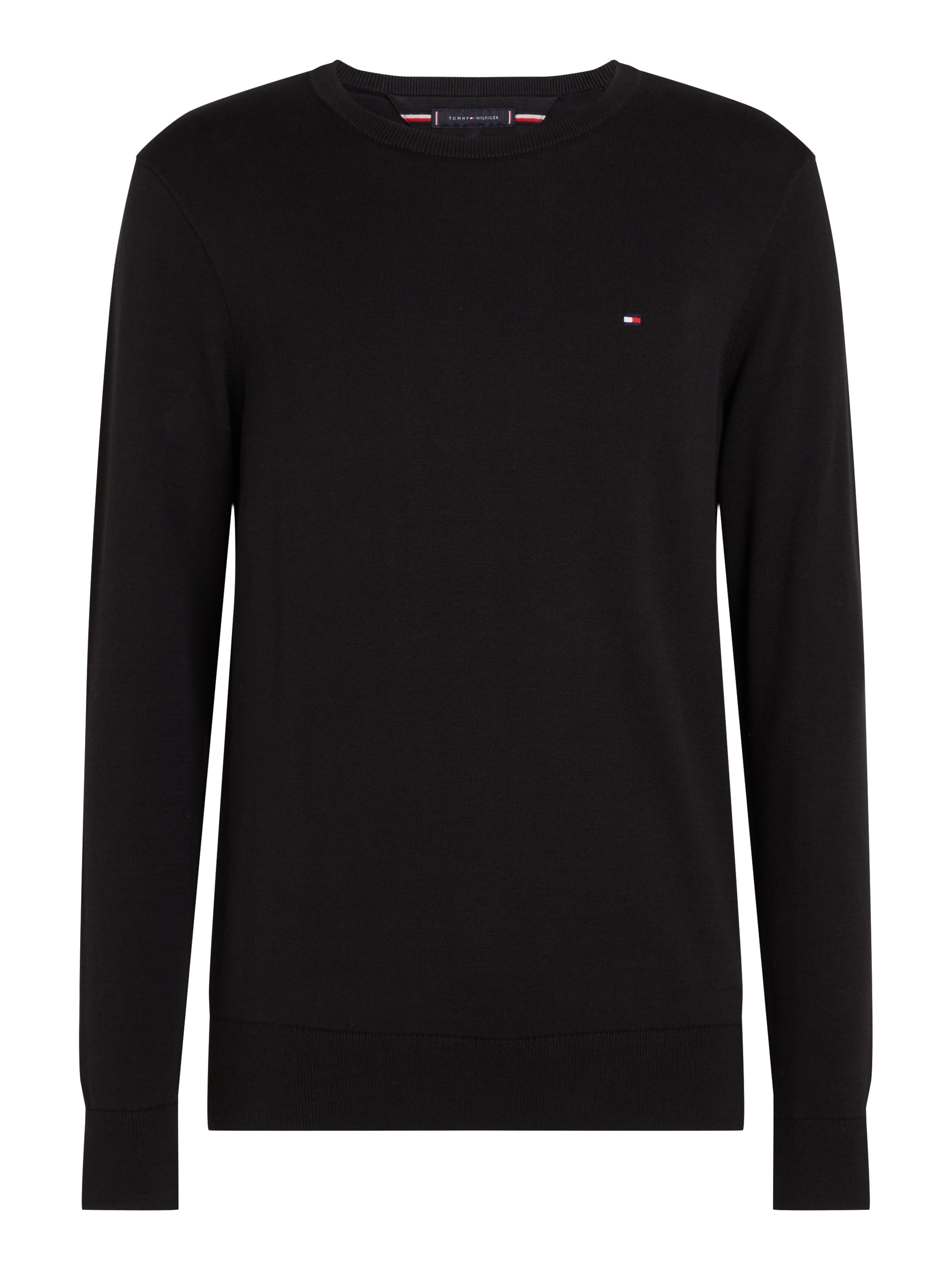 Tommy Hilfiger Pull Core Essential Black 2XL Homme 8