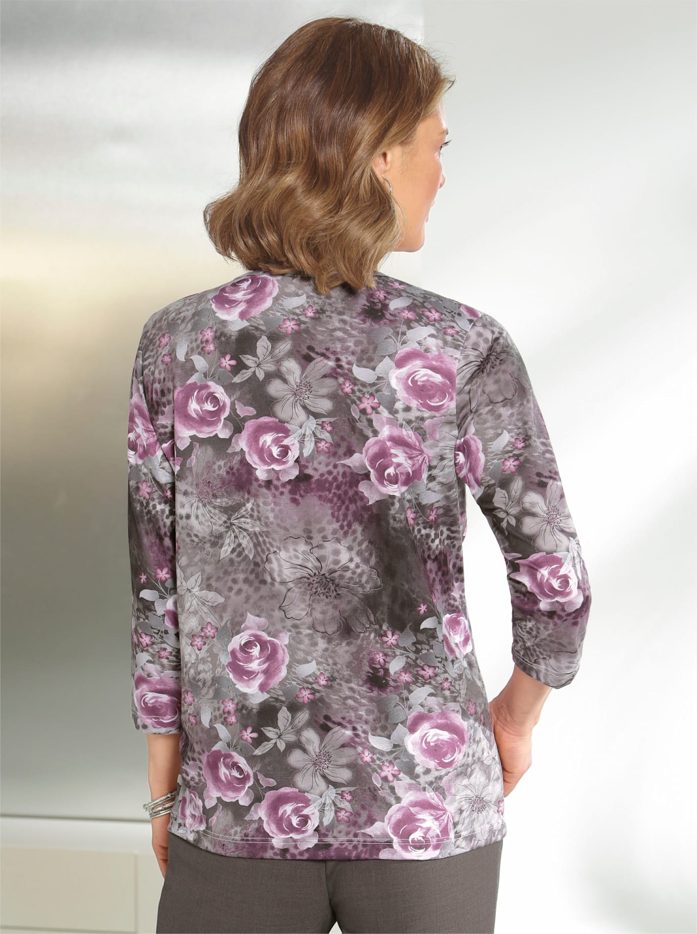 Classic 3/4-Arm-Shirt "Winter-Shirt" 1 Stk. tlg. günstig online kaufen