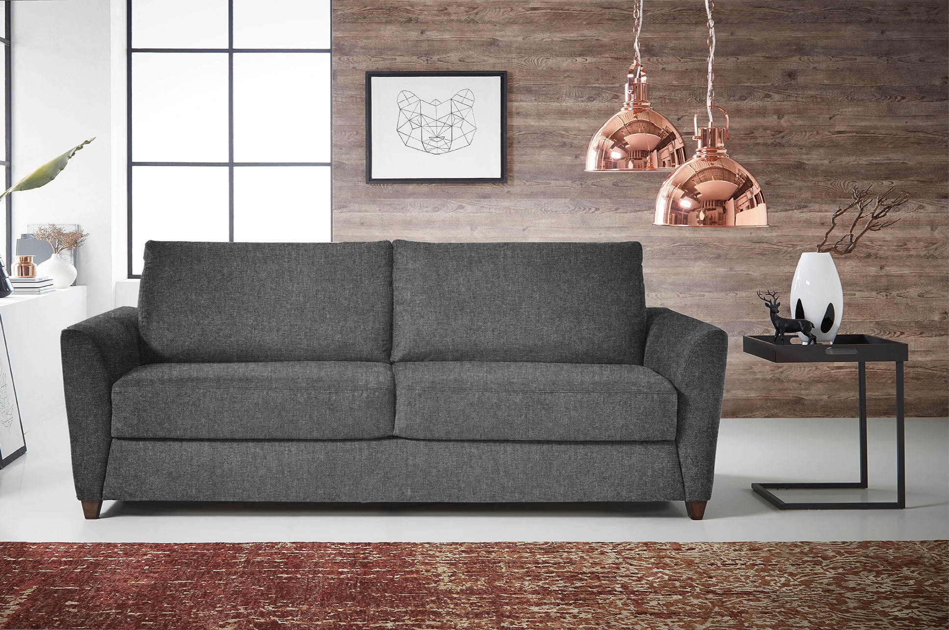 Bali Schlafsofa "Dallas, Dauerschläfer" in 140er und 160er Breite, inkl. Er günstig online kaufen