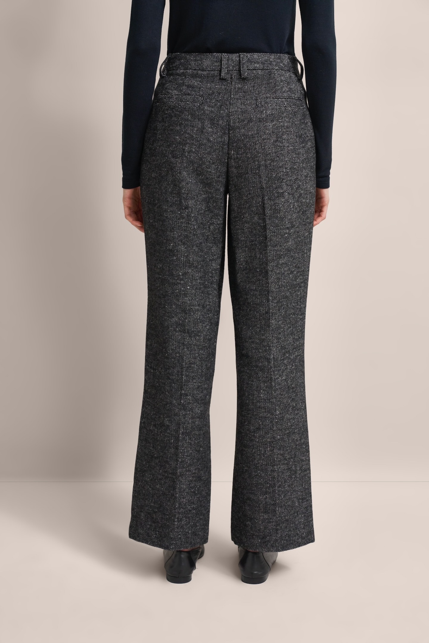 bugatti Stoffhose, mit Woll-Struktur