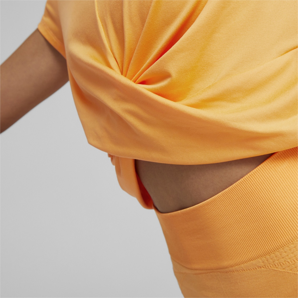 PUMA Yogashirt »Studio Yogini Lite Twist Trainings-T-Shirt Damen«