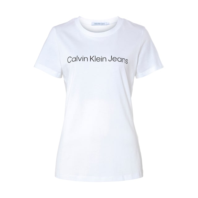 Jeans SLIM T-Shirt LOGO | kaufen FIT BAUR Calvin Klein für »CORE INSTIT TEE«