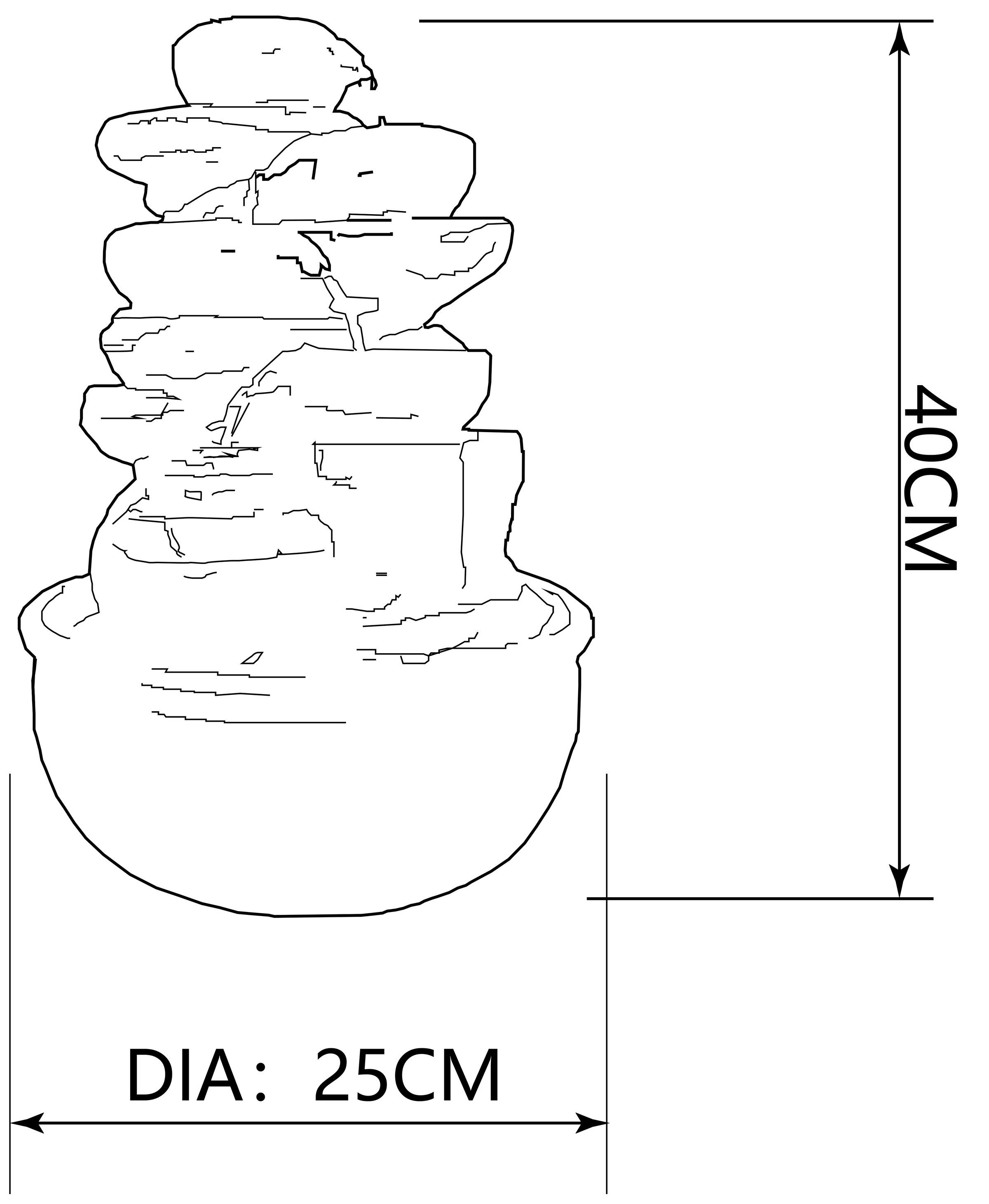 GLOBO LIGHTING Dekolicht »FONTANA« LED-Modul 1 Stk. Brunnen Grau/Schwarz, RGB, Licht aufwärts, 12V