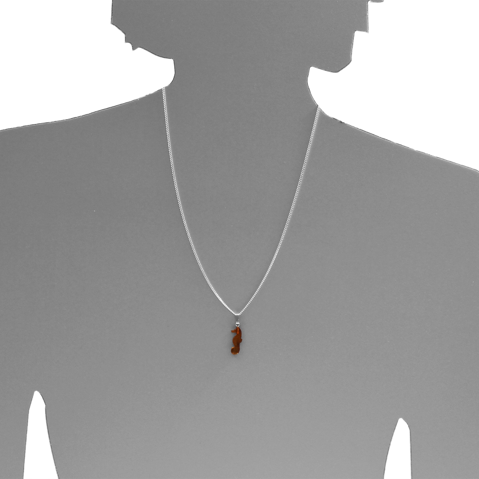 OSTSEE-SCHMUCK Kettenanhänger »Ostsee-Schmuck Anhänger Seepferdchen Anhänger Seepferdchen«, (1 tlg.)
