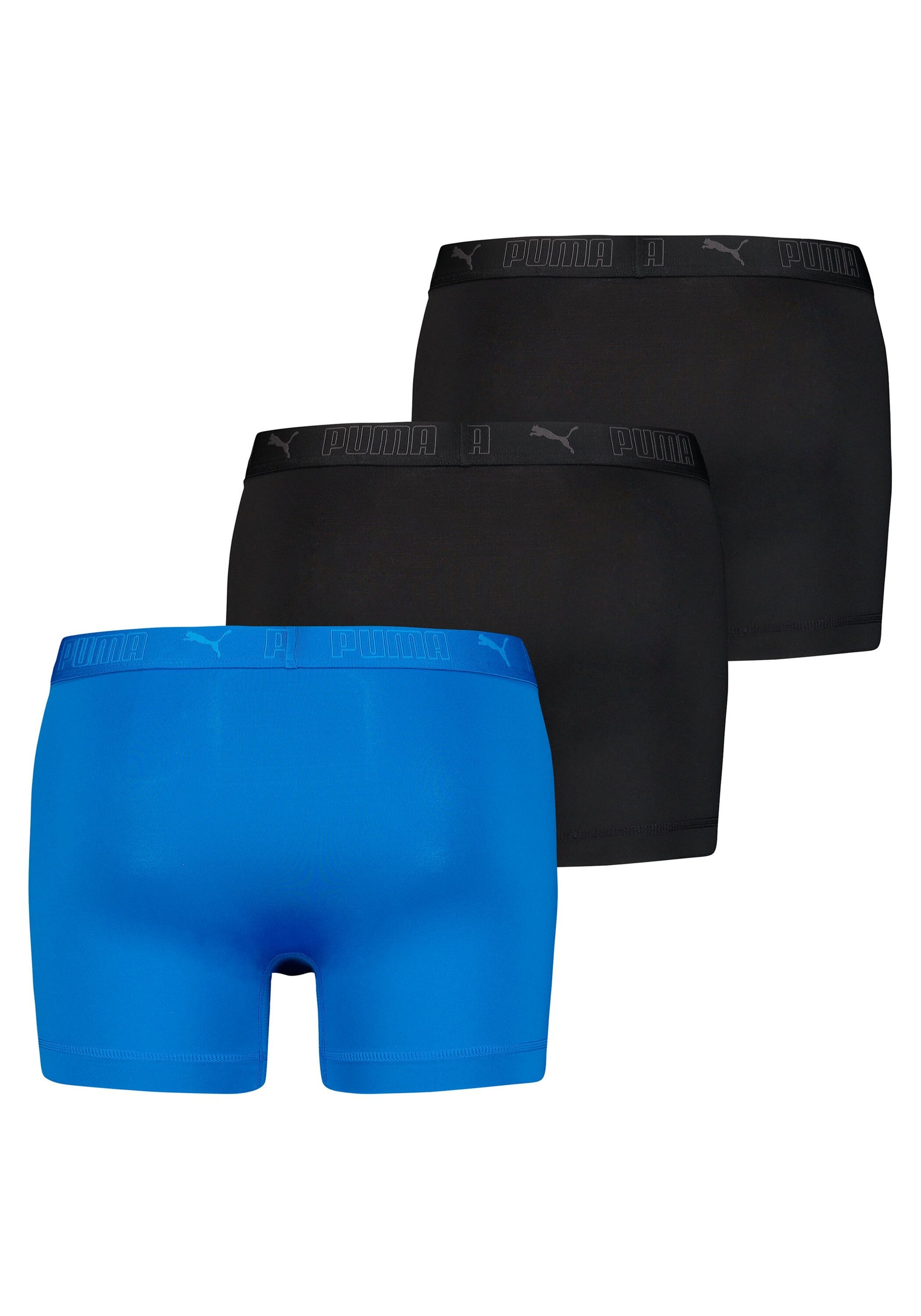 PUMA Boxershorts "Boxershort Sport Micorfiber Long Boxer 3P 4er Pack" günstig online kaufen