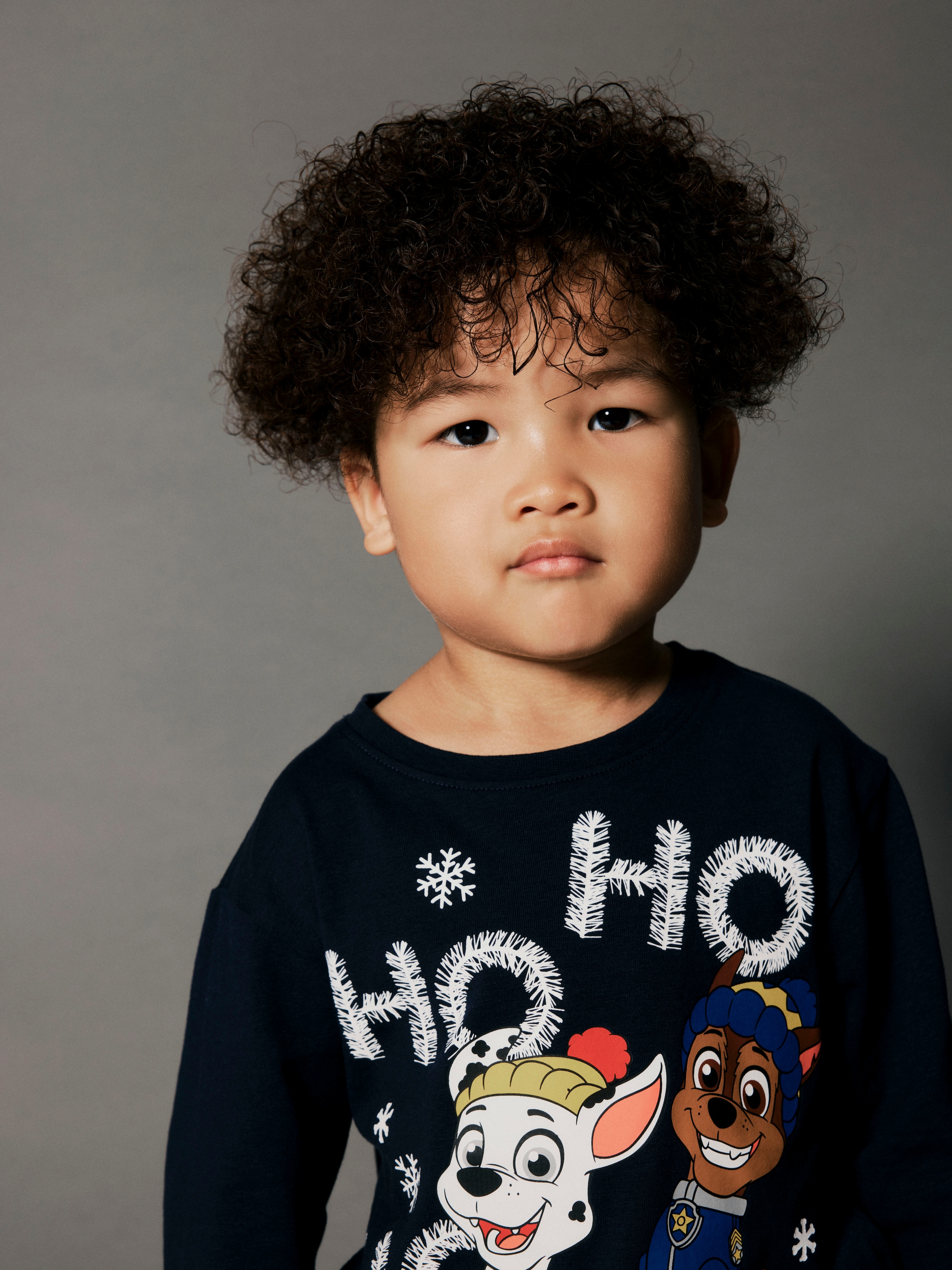 Name It Langarmshirt »NMMSANTI PAW LS NREG TOP CPLG« Baumwollmischung, Paw Patrol Weihnachtsmotiv