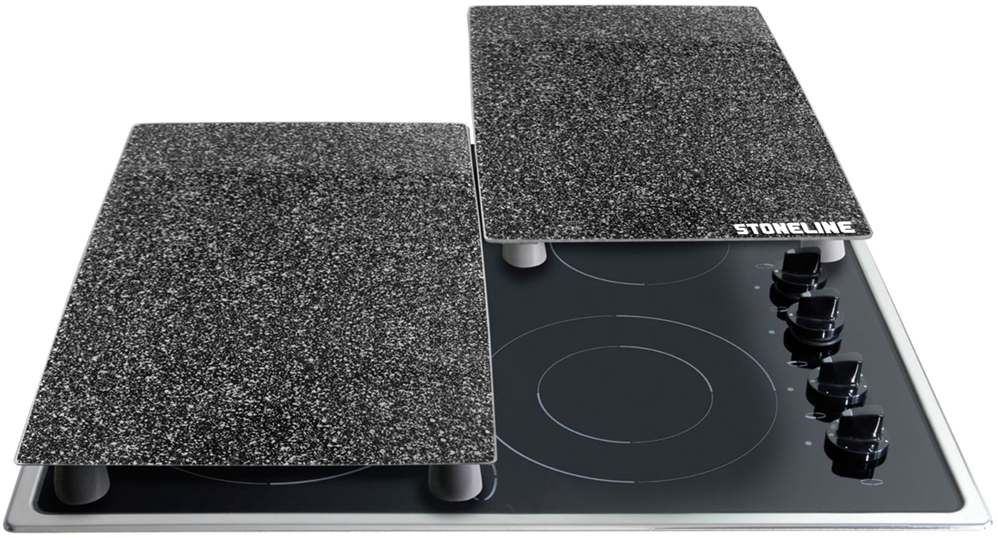STONELINE Herd-Abdeckplatte "Das Original" 2 auswechselbare Füße günstig online kaufen