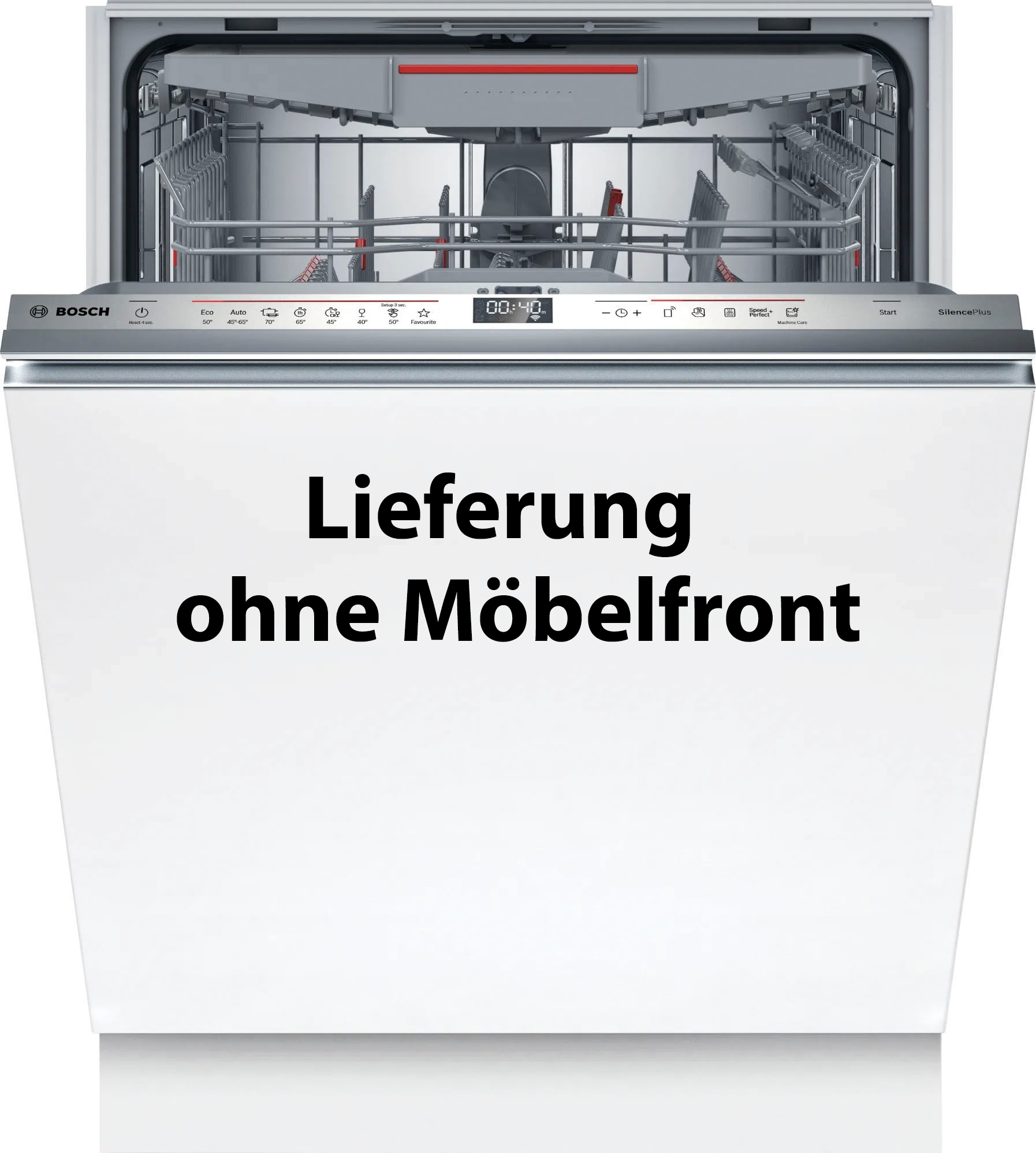 BOSCH vollintegrierbarer Geschirrspüler Serie 6 "SBD6ECX00E", 14 Maßgedecke