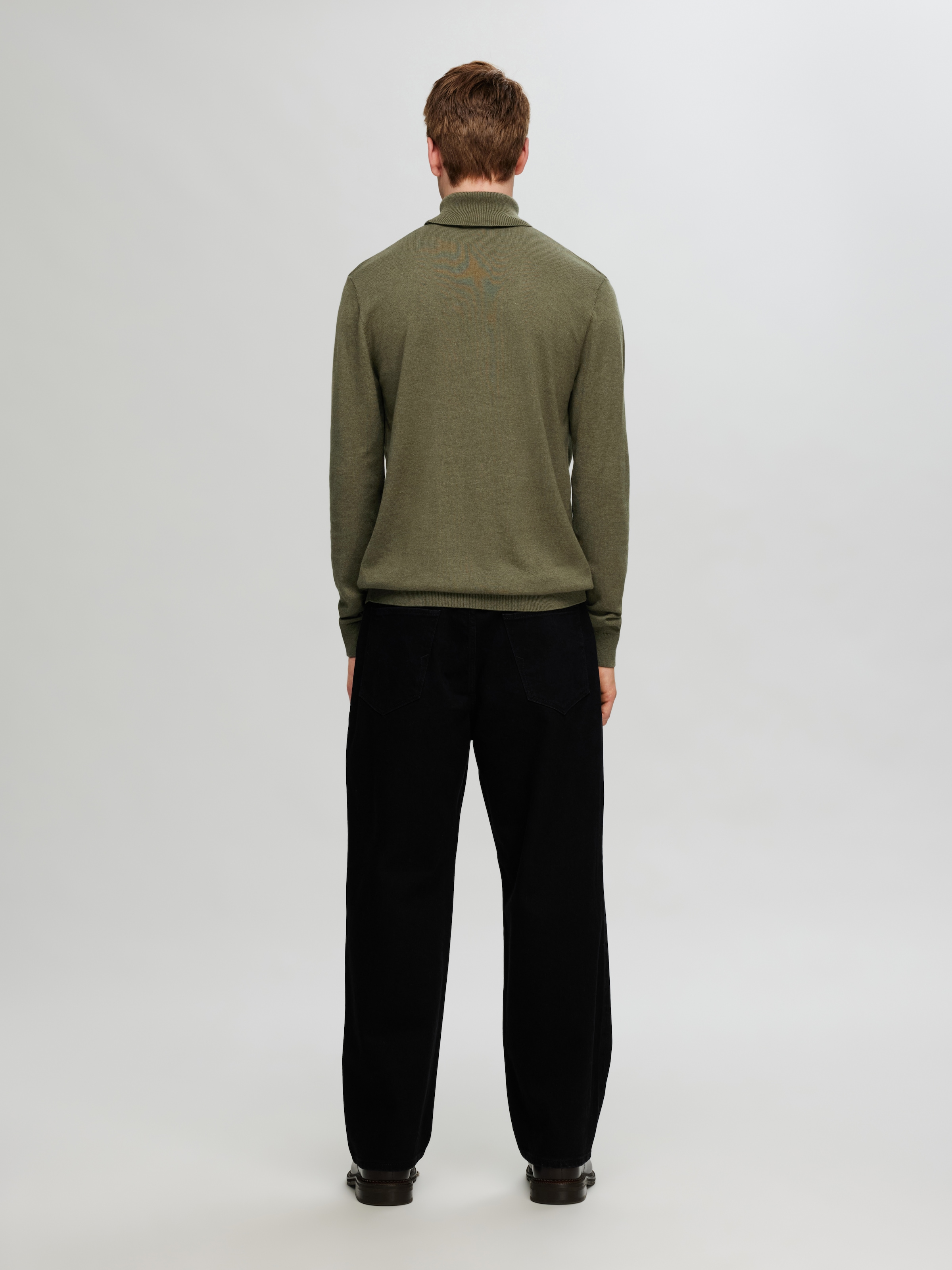 SELECTED HOMME Rollkragenpullover »SLHBERG ROLL NECK NOOS«