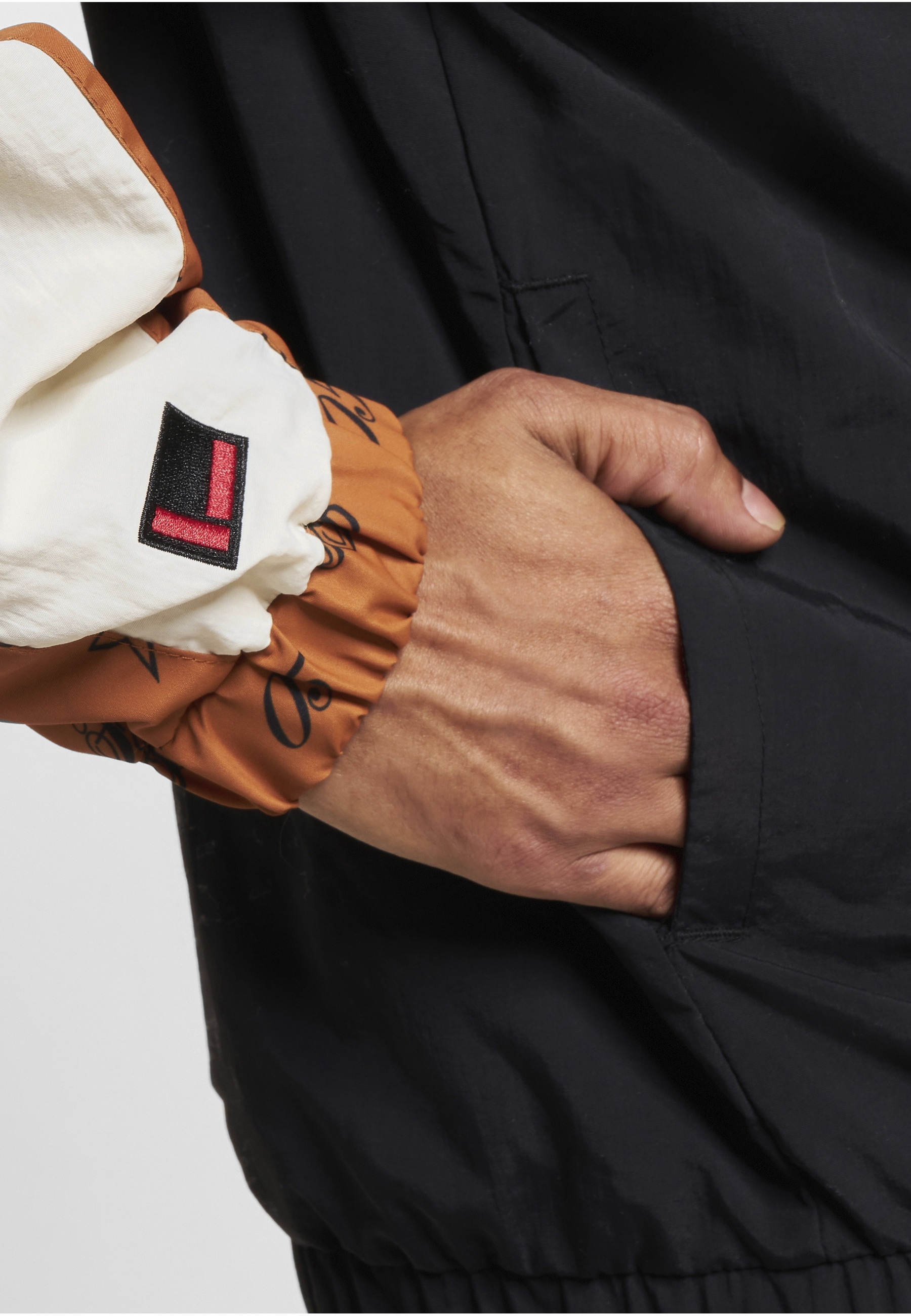 Fubu Trainingsjacke »Fubu Herren FM234-013-2 FUBU FB Initials Aop Block Track Jacket« 1 Stk. tlg. ohne Kapuze