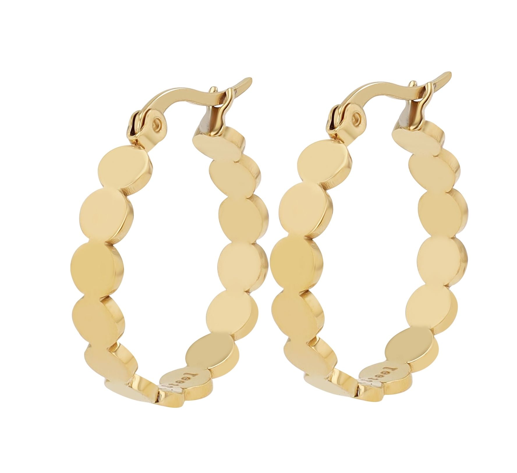 Adelia´s Paar Creolen "Damen Ohrringe – Creole aus Edelstahl" Geschenkidee: günstig online kaufen