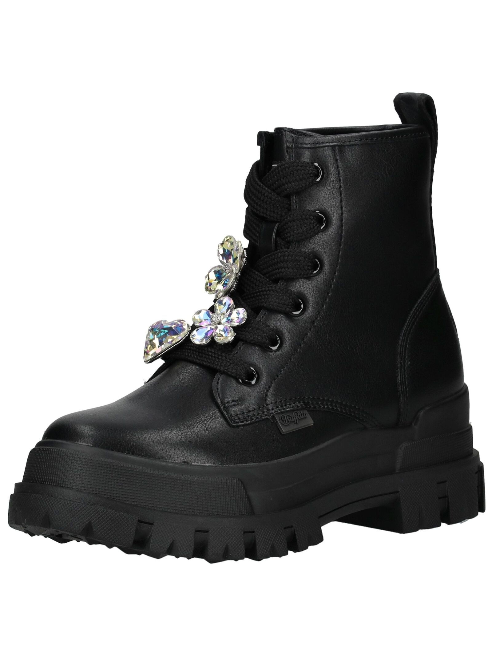 Buffalo Schnürstiefelette "Buffalo Stiefelette Lederimitat" günstig online kaufen