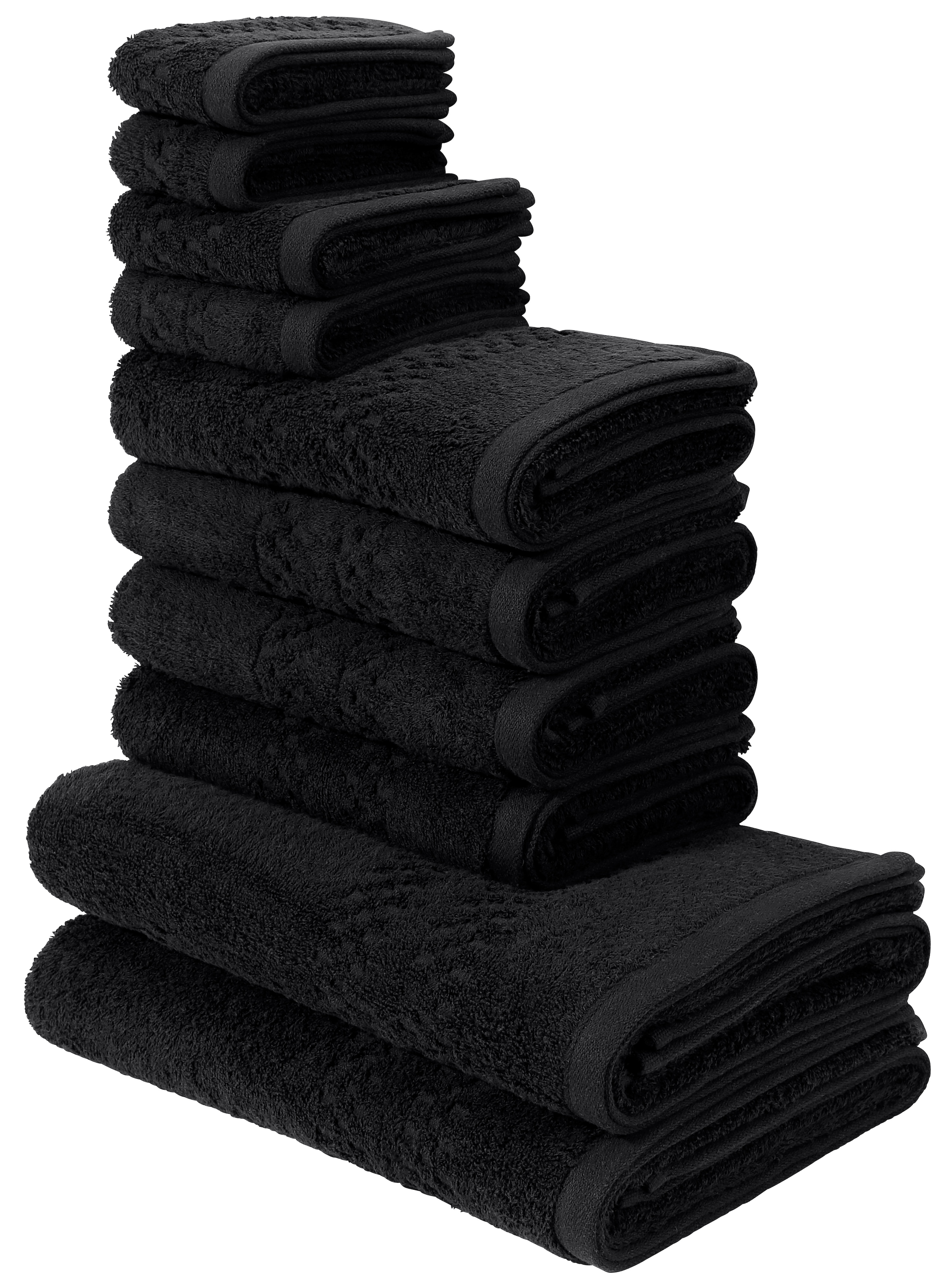 OTTO home Handtuch Set "Regona, als 10 tlg Set und Serie, Premium Handtüche günstig online kaufen