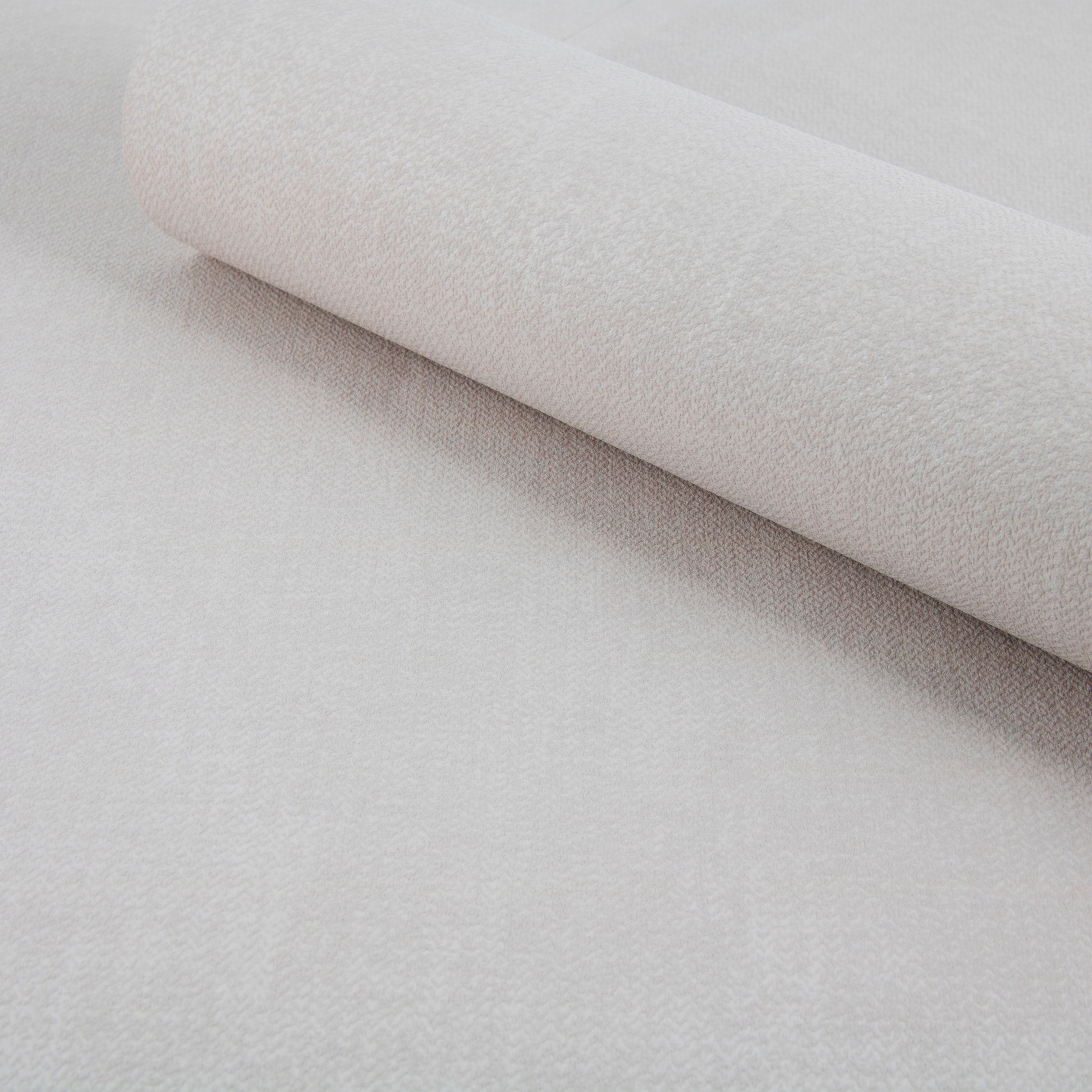 WOW Vliestapete »Textil Uni«, uni, Grau - 1005x106 cm