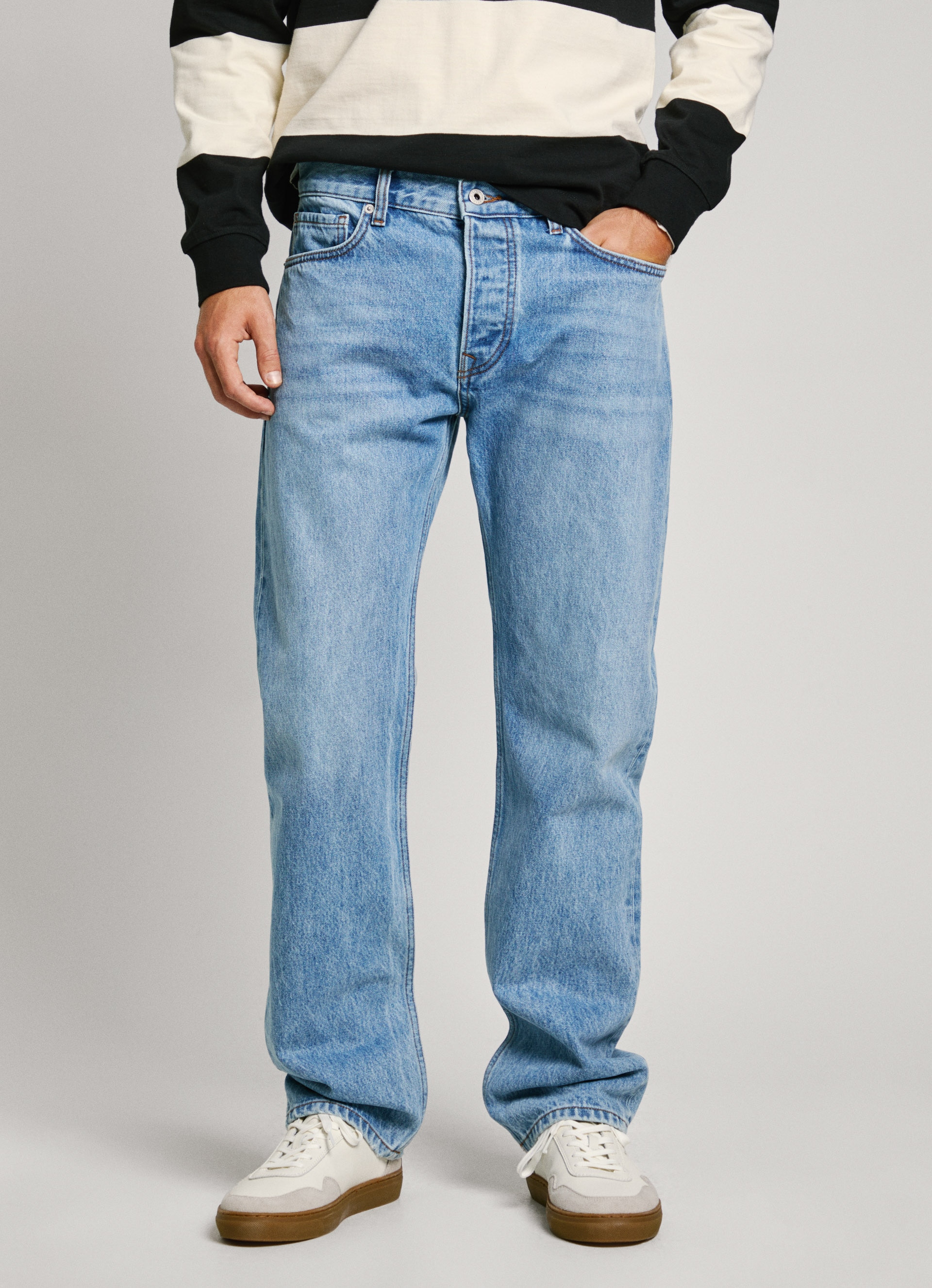 Pepe Jeans Loose-fit-Jeans "LOOSE JEANS", mit geradem Bein günstig online kaufen