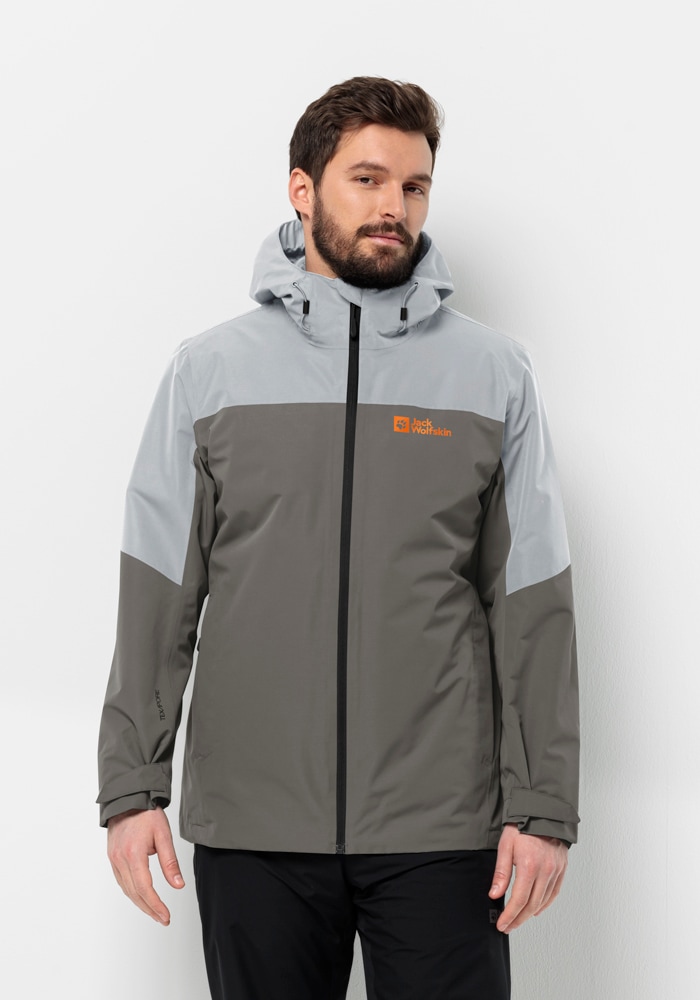 Jack Wolfskin 3-in-1-Funktionsjacke »GLAABACH 3IN1 JKT M«, (2 teilig), mit Kapuze