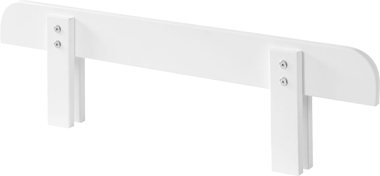 Bettschutzgitter VIPACK, B:90cm H:25cm T:6cm, weiß, Holzwerkstoff, Schutzgitter, "Kiddy", zum Aufstecken auf die Bettseite, in verschiedenen Farben