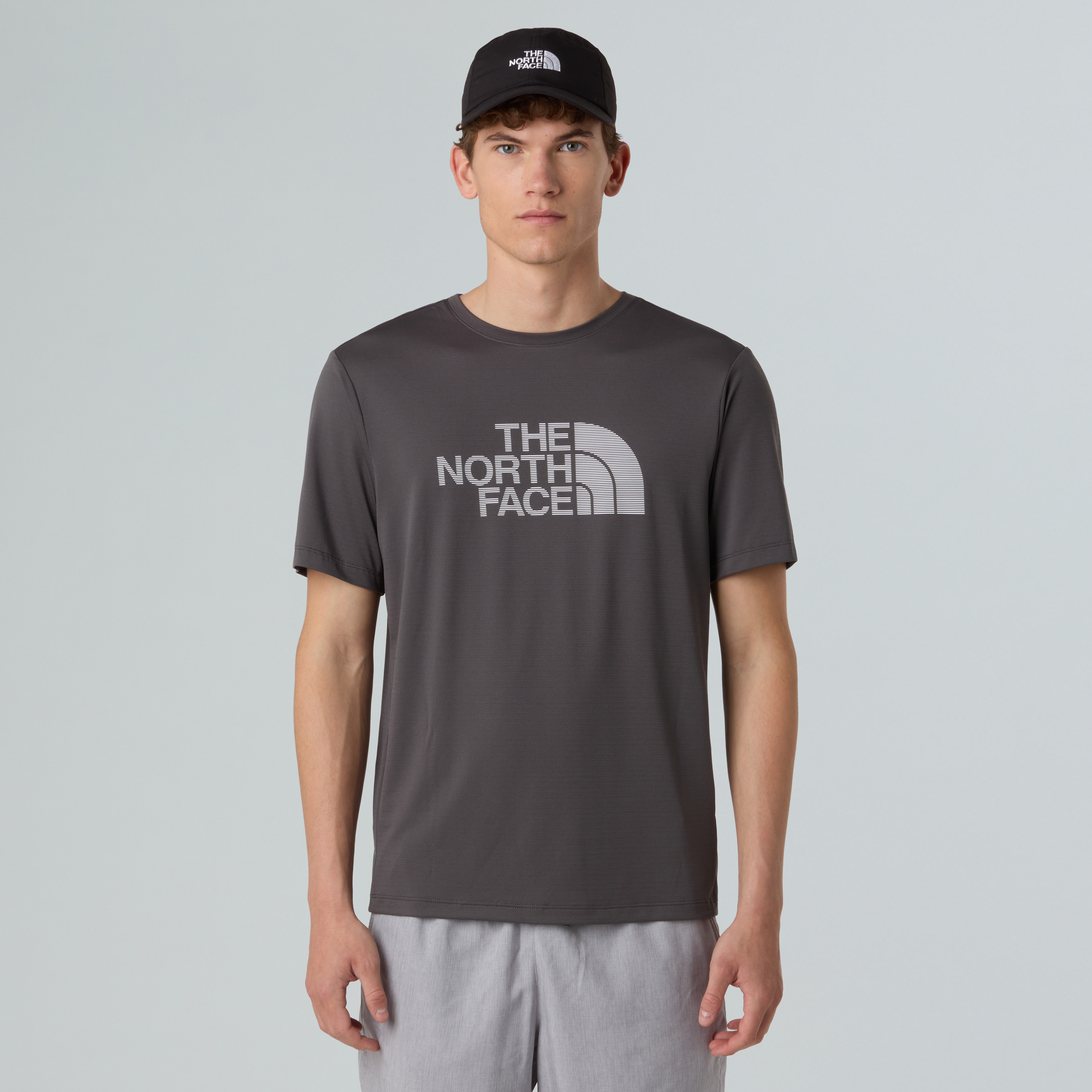 The North Face Funktionsshirt "M 24/7 SHORT SLEEVES EASY TEE REG" sportlicher Stil, mit Rundhalsausschnitt, Kurzarm, pflegeleicht