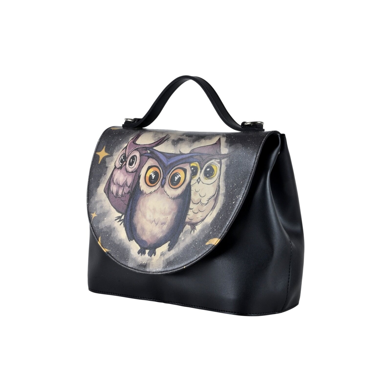 DOGO Henkeltasche "Handy Bag Owls Family Damen Handtaschen (Fashion) / Neut günstig online kaufen
