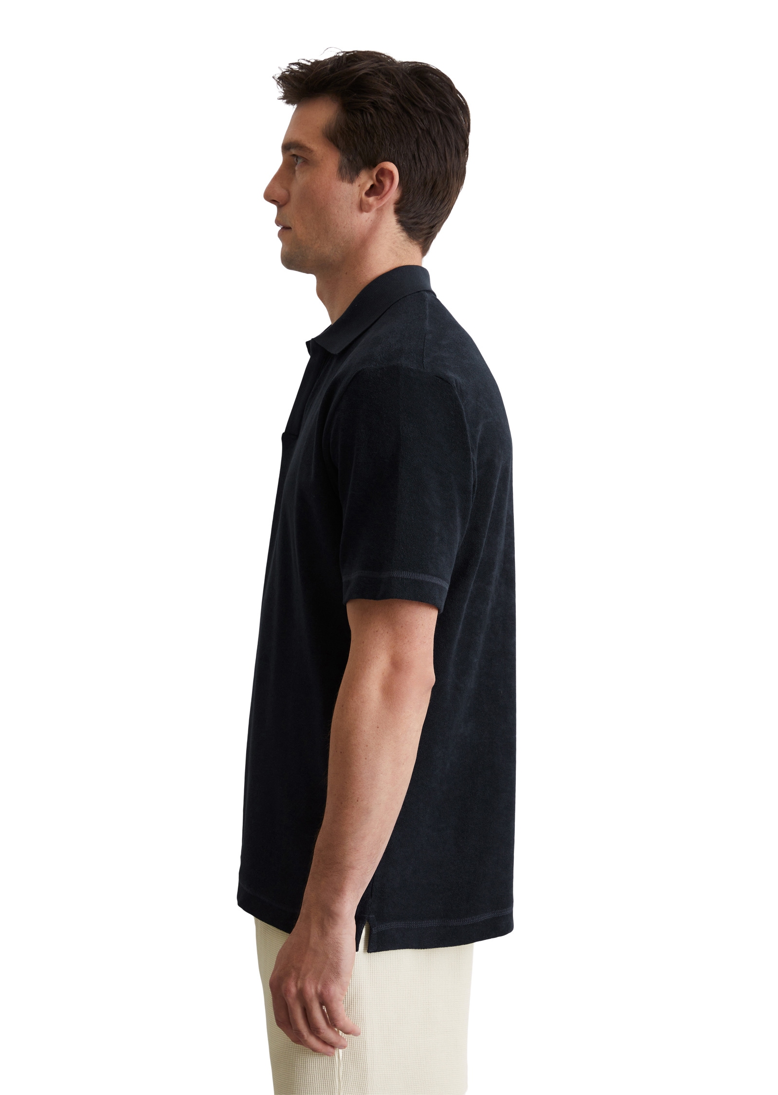 Marc O'Polo Poloshirt »aus Bio-Baumwoll-Frottee«