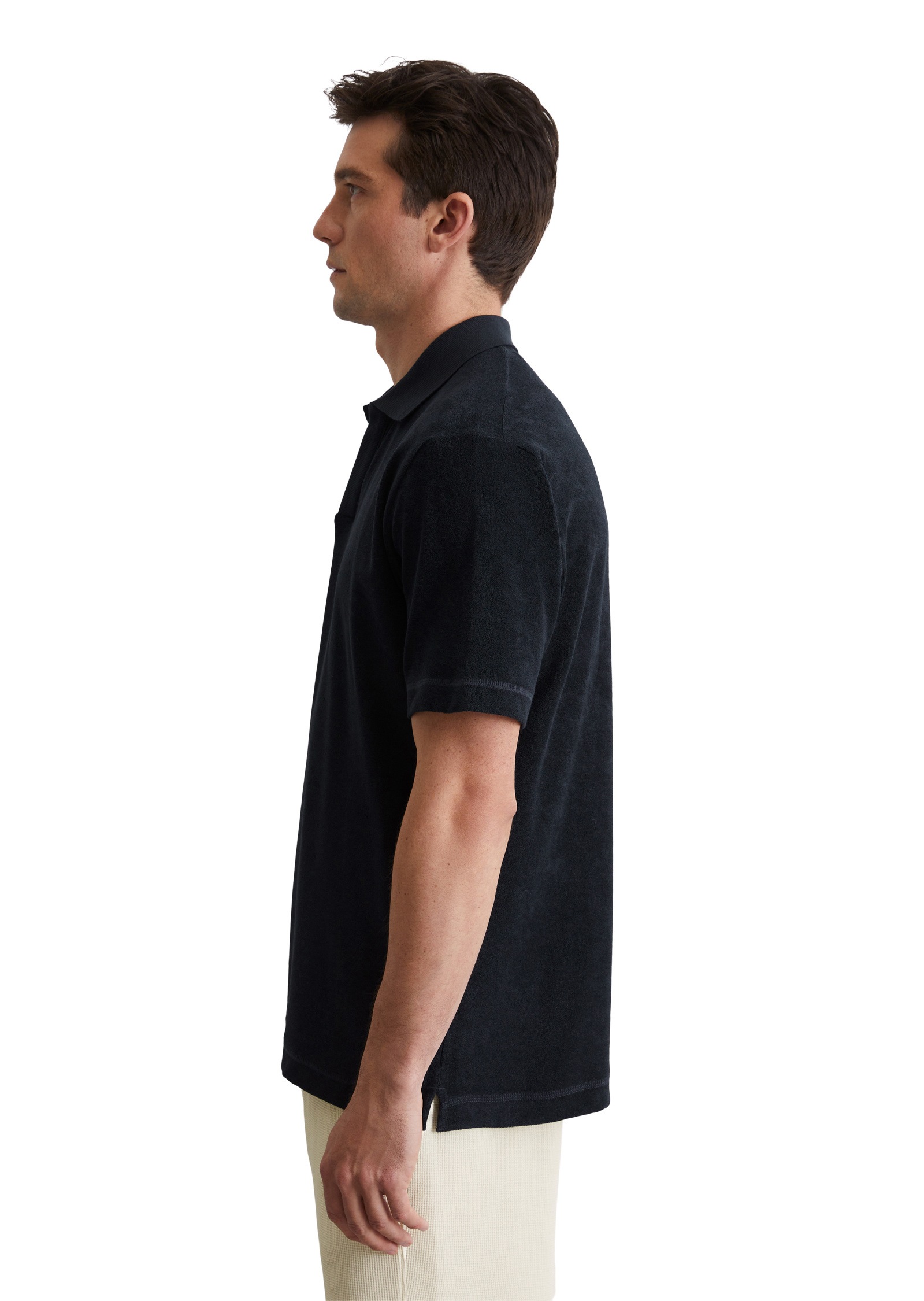 Marc OPolo Poloshirt "aus Bio-Baumwoll-Frottee" günstig online kaufen