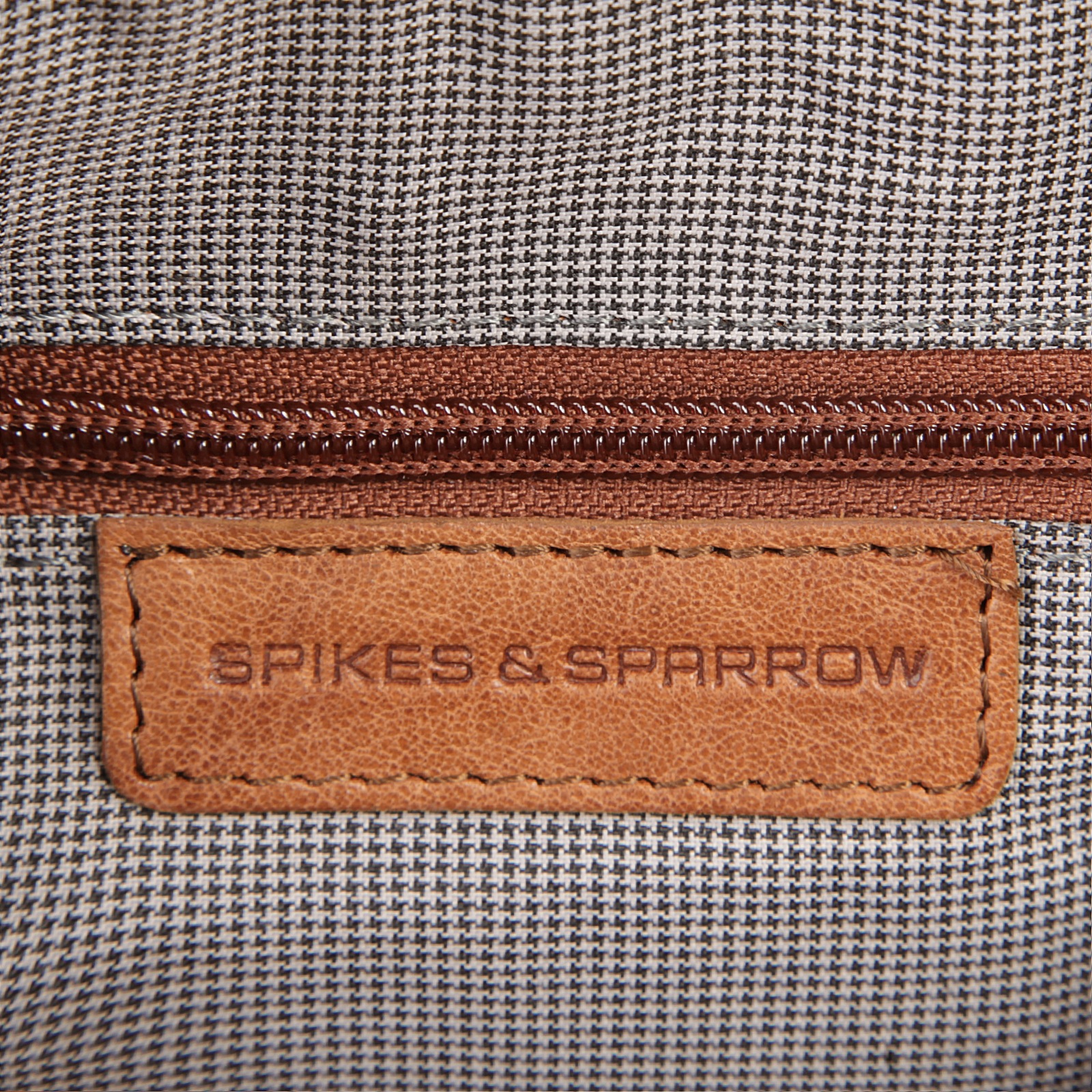 Spikes & Sparrow Umhängetasche, echt Leder