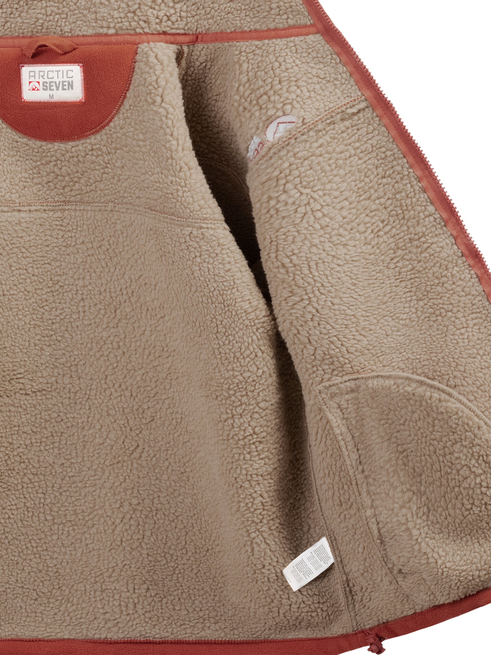 Arctic Seven Fleecejacke »ASZeroo« mit hoch schließendem Stehkragen