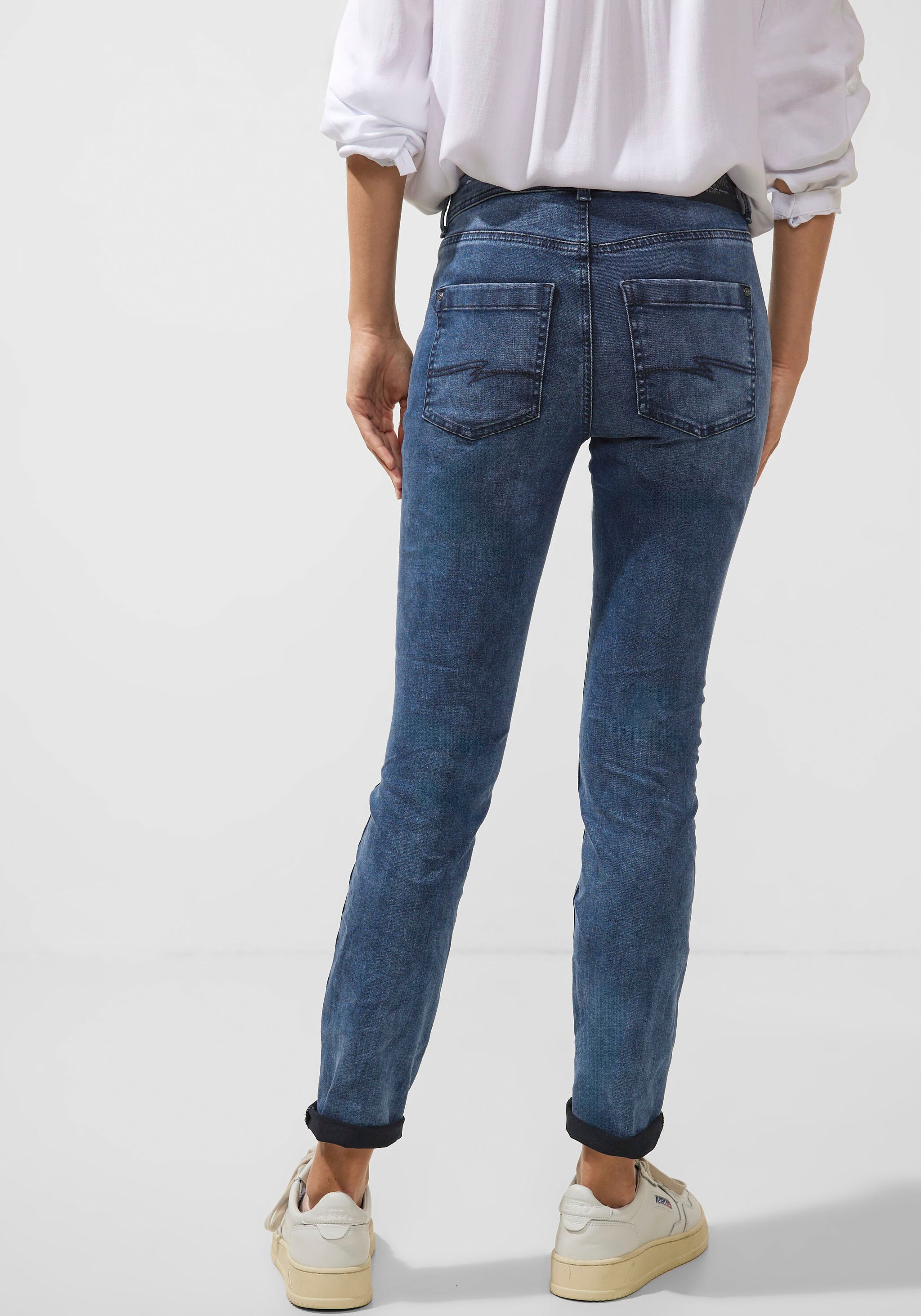 STREET ONE Slim-fit-Jeans, im 4-Pocket-Stil online bestellen | BAUR