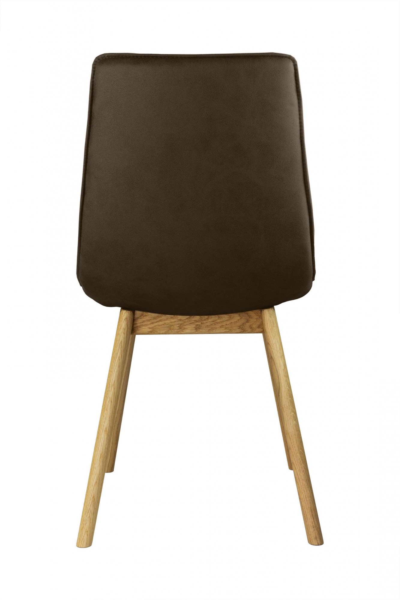 Esszimmerstuhl OTTO HOME "Ramon", braun trelew 9981, eiche natur, B:45cm H:91cm T:57cm, Holzwerkstoff, Massivholz, Polyester, Stühle, Esszimmerstuhl, mit Massivholzbeinen, verschiedene Stoffe 3