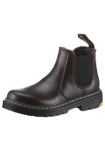 DR. MARTENS Chelseaboots »2976 J Dark Brown Oil Fi...