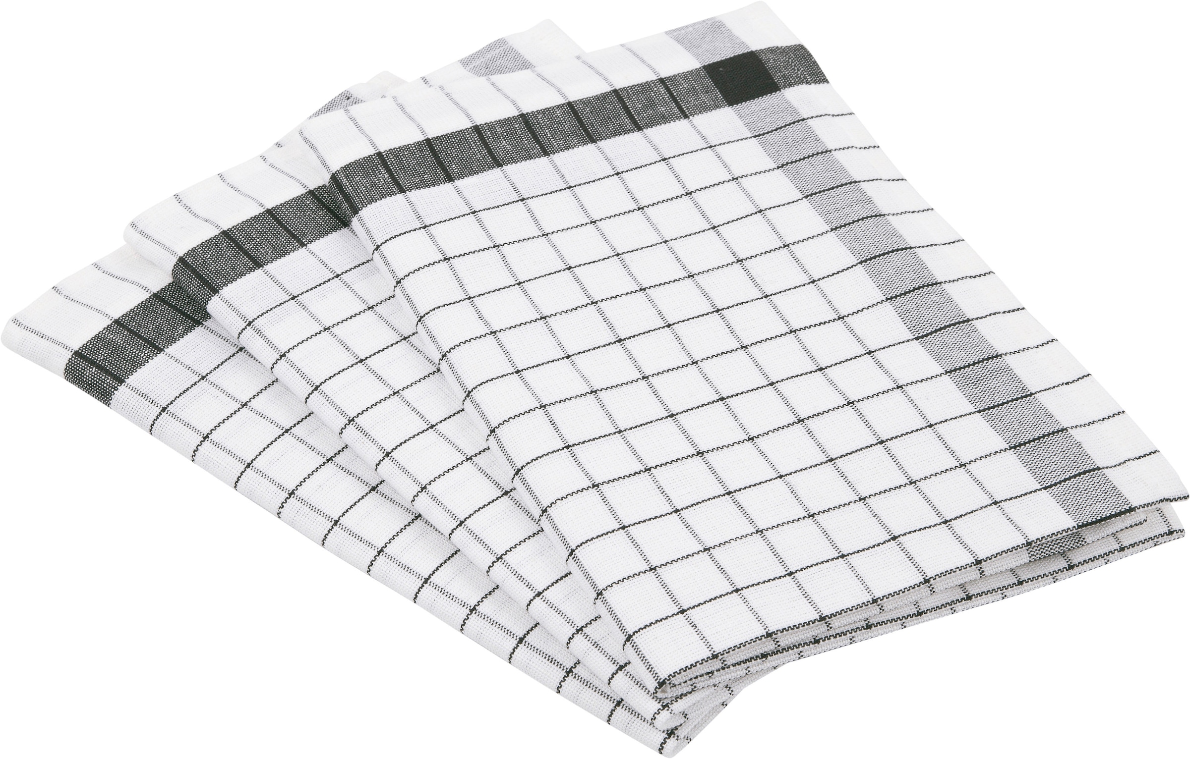 ROSS Geschirrtuch "Exclusiv" Karofond, 50% Baumwolle, 50% Leinen, 50x70 cm günstig online kaufen