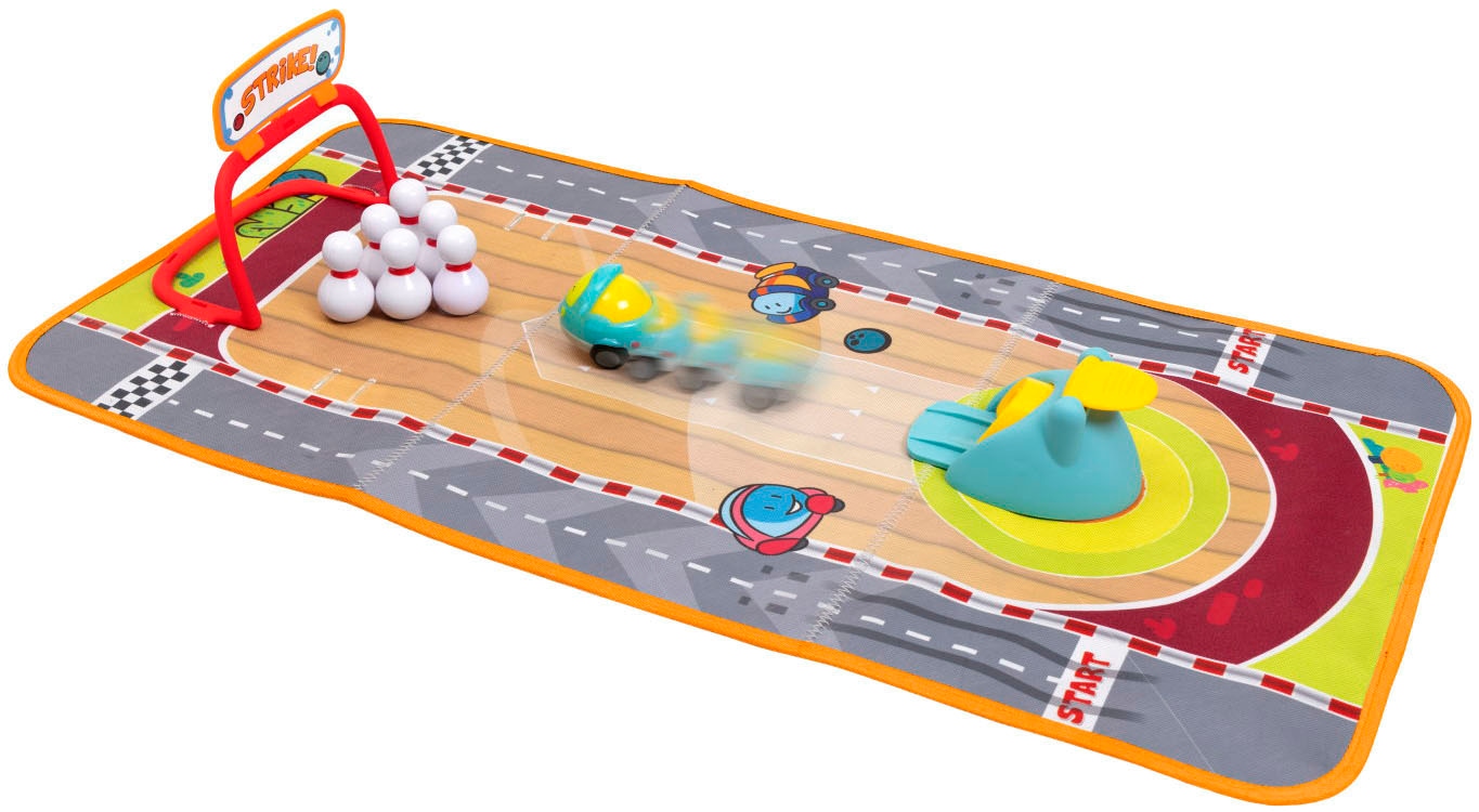 Chicco Spiel »5in1 Sport & Spielmatte – Turbo Ball« mit Fahrzeugen, Turbo-Bällen und umfangreichem Zubehör