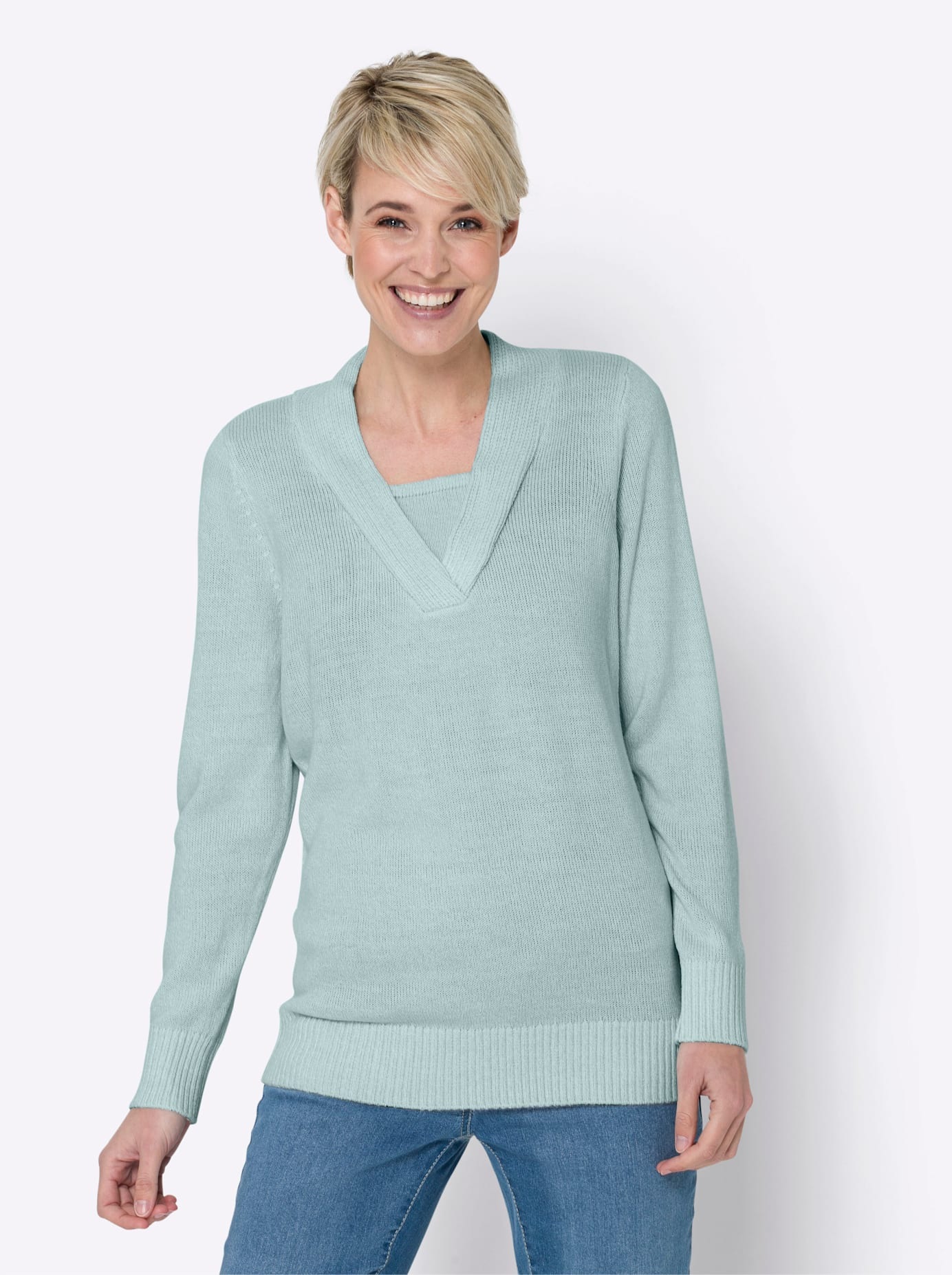 Classic Basics 2-in-1-Pullover "Pullover" günstig online kaufen