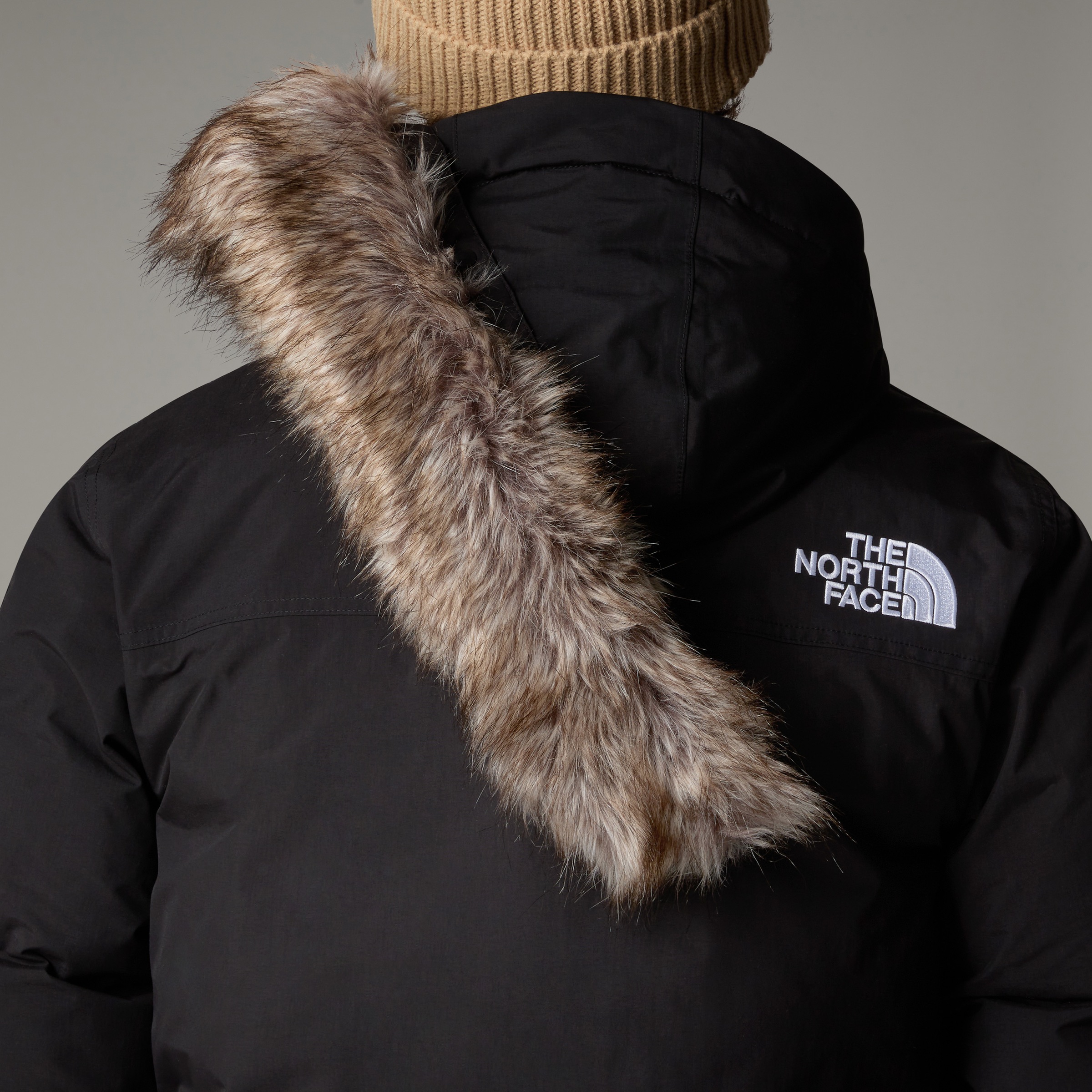 The North Face Funktionsparka »M MCMURDO PARKA«, (1 St.), mit Kapuze, mit Logostickerei