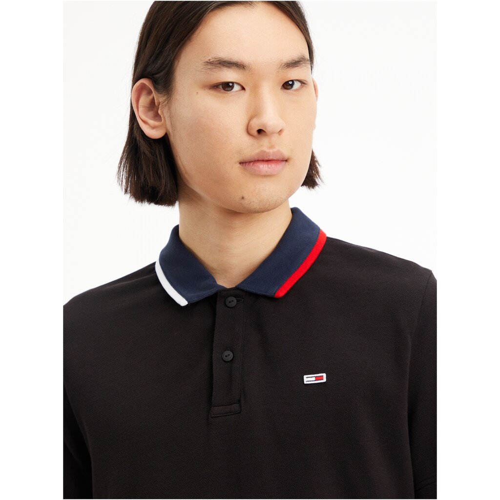 Tommy Jeans Poloshirt »TJM REG FLAG NECK POLO«