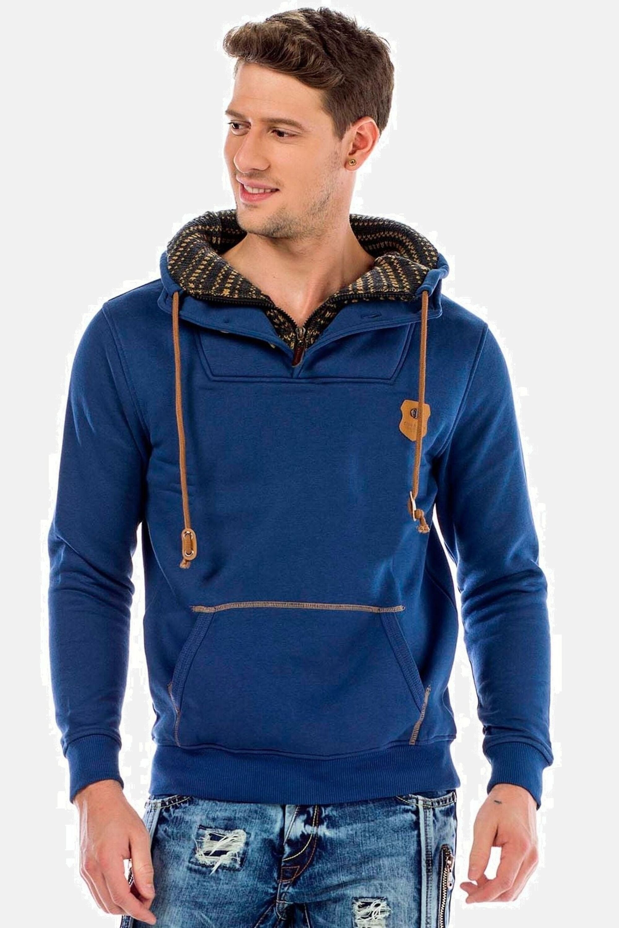 Cipo & Baxx Sweatshirt »Pullover«, im coolen Look, C-44200