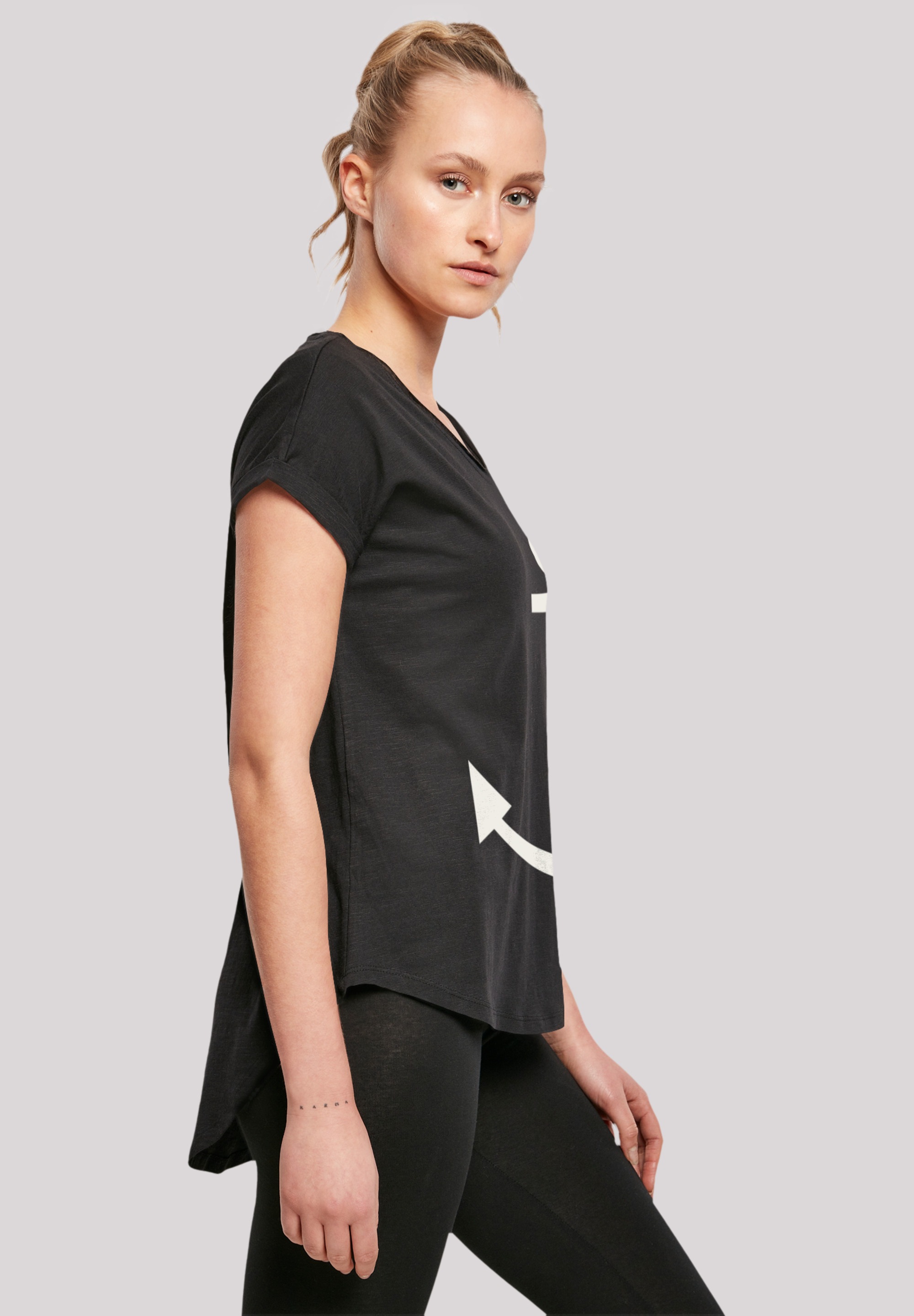 F4NT4STIC T-Shirt »Ahoi Anker Knut & Jan Hamburg«, Print