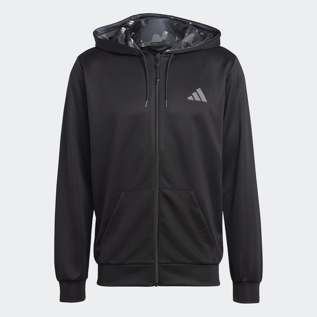 adidas Performance Kapuzensweatjacke »TRAIN ESSENTIALS SEASONAL TRAINING«, (1 tlg.)