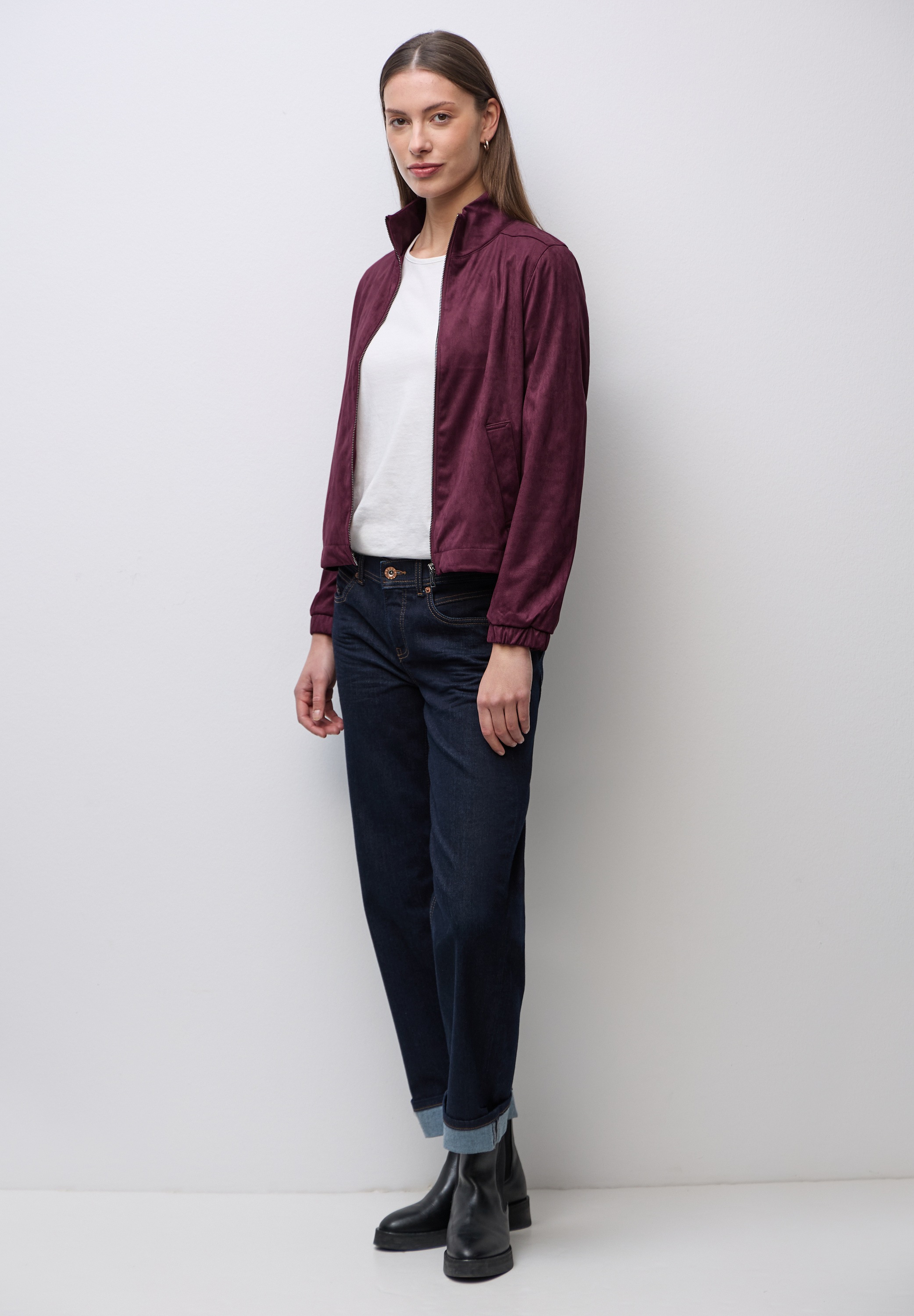 Thumbnail - STREET ONE Kurzjacke ohne Kapuze mit Stehkragen