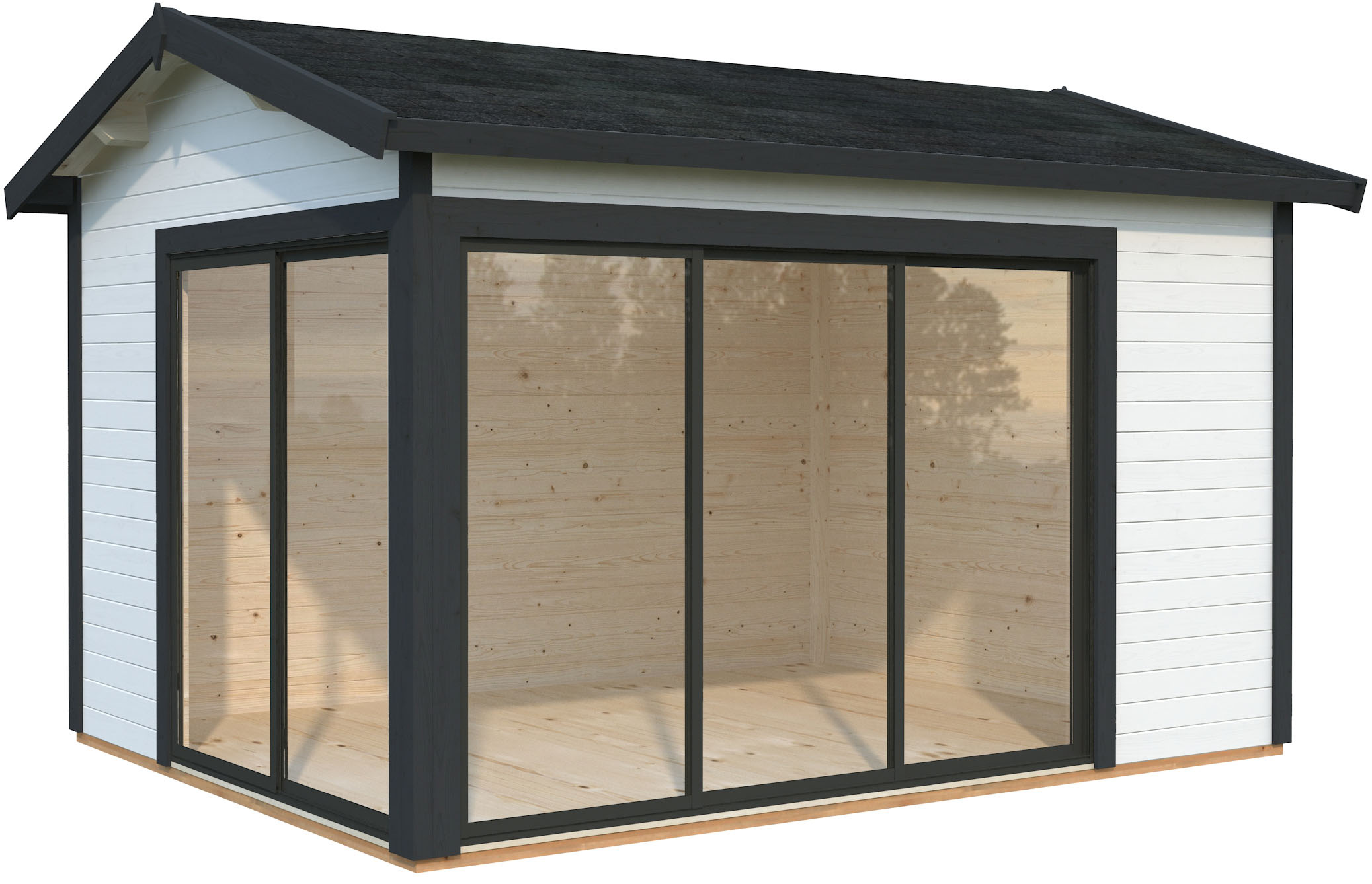 Palmako Gartenhaus "Amanda Slide Plus" verschiedene Farben