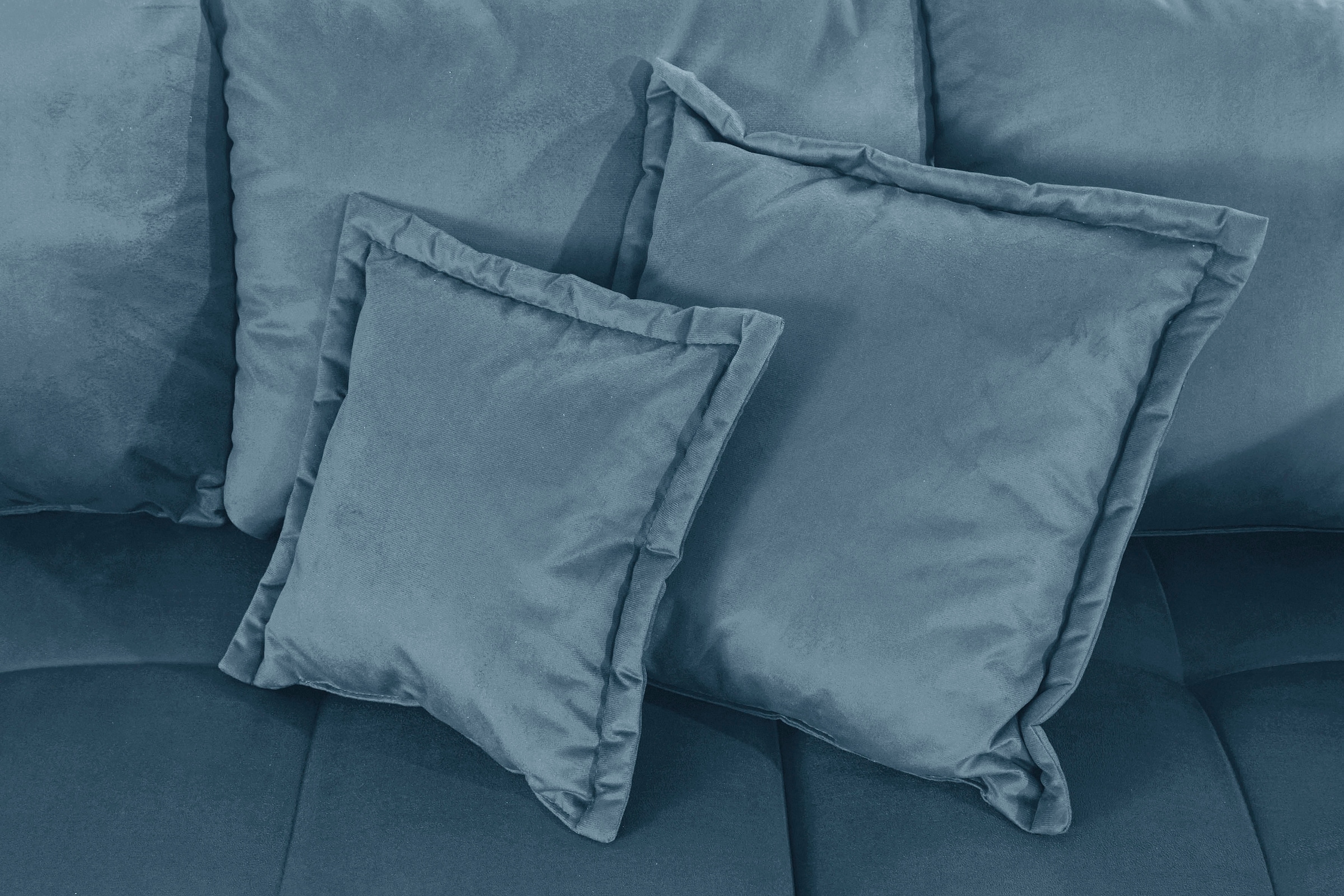 COLLECTION AB Ecksofa »(Spar-Set) Innsbruck L-Form und Hocker«, (Spar-Set), Ecksofa und Hocker, Recamiere links oder rechts montierbar