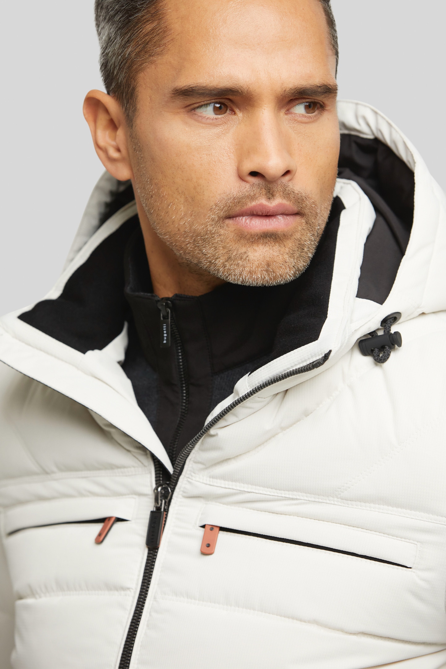 bugatti Blouson, mit abnehmbarer Kapuze